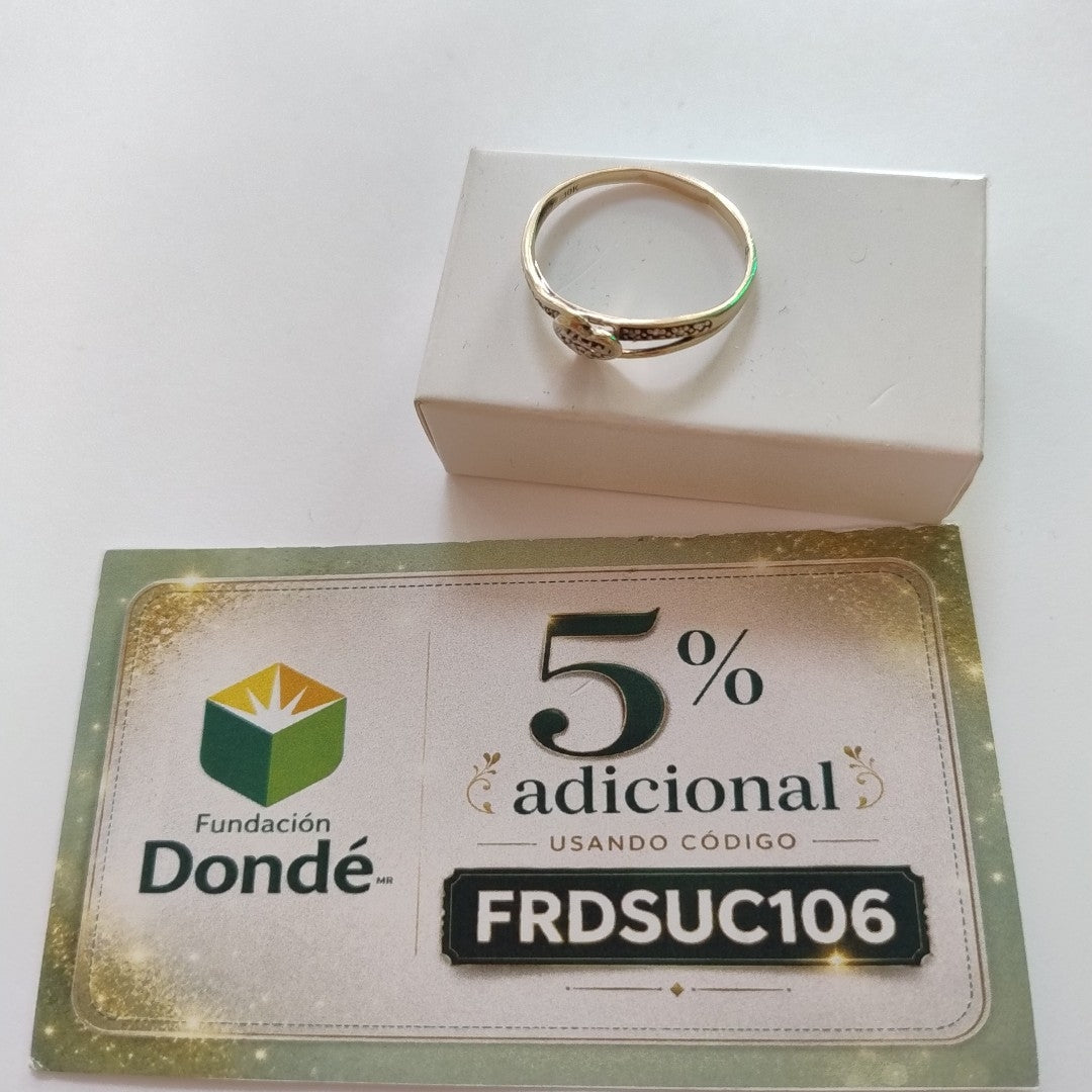 ANILLITO ORO 10 K 1.7 GRMS (SEMINUEVO)