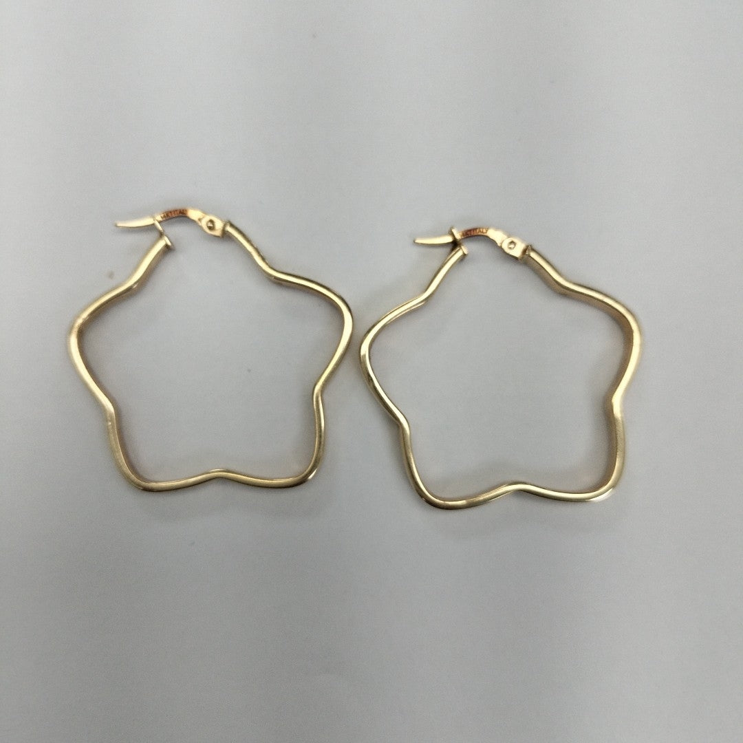 ARRACADAS PAR ORO 14 K 2.4 GRMS (SEMINUEVO)