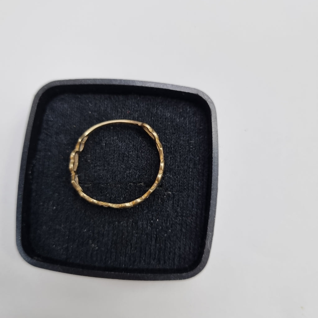 ANILLITO ORO, RODIADO 10 K 1 GRMS (SEMINUEVO)