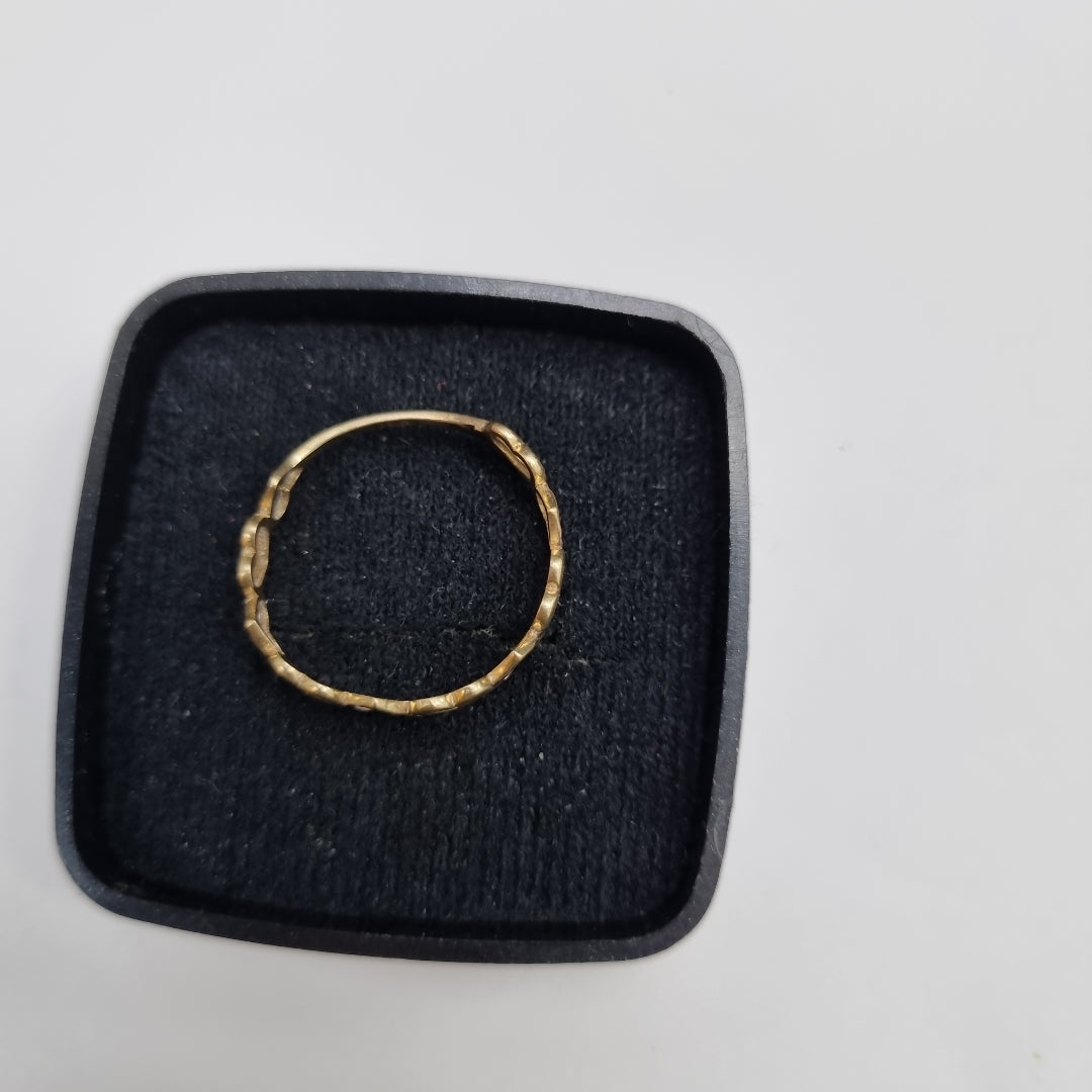 ANILLITO ORO, RODIADO 10 K 1 GRMS (SEMINUEVO)