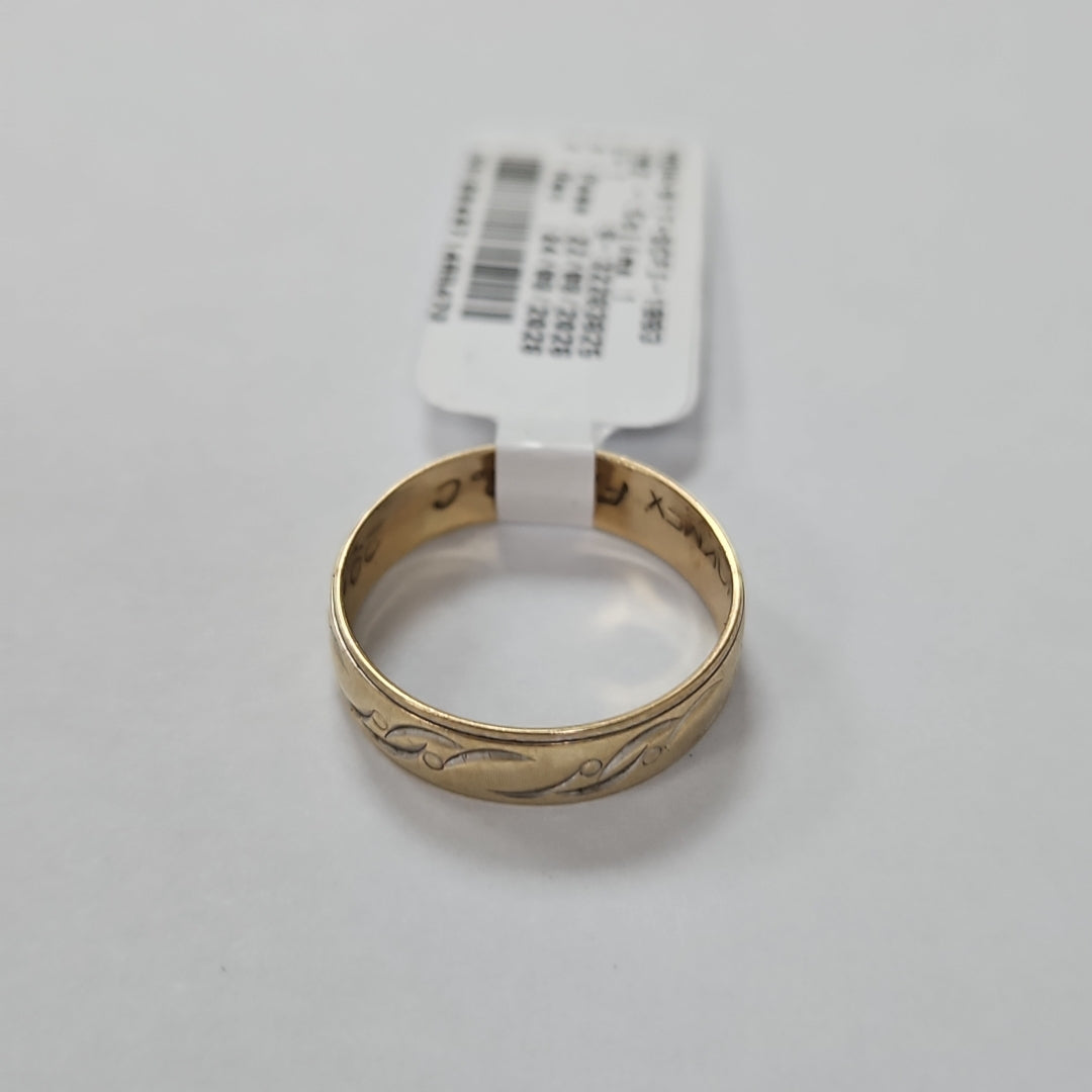 ARGOLLA ORO 10 K 1.6 GRMS (SEMINUEVO)