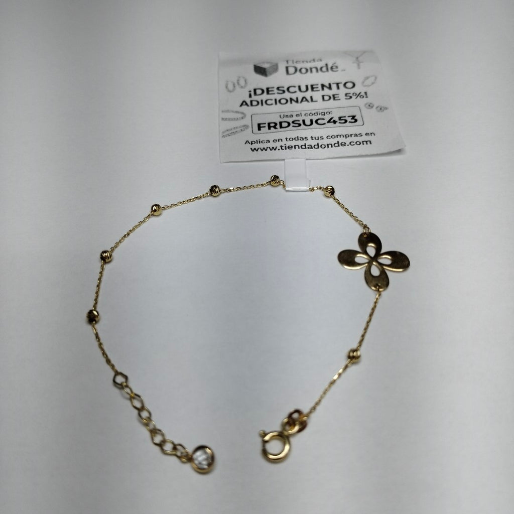 PULSERAS DAMA ORO 14K 1.3 (NUEVO)