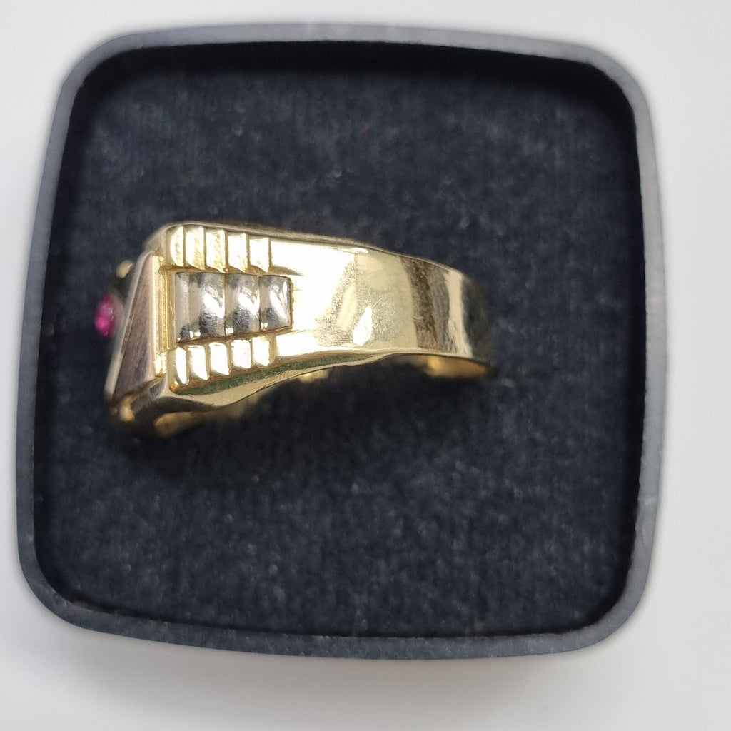 ANILLO ORO 14 K 5.4 GRMS (SEMINUEVO)