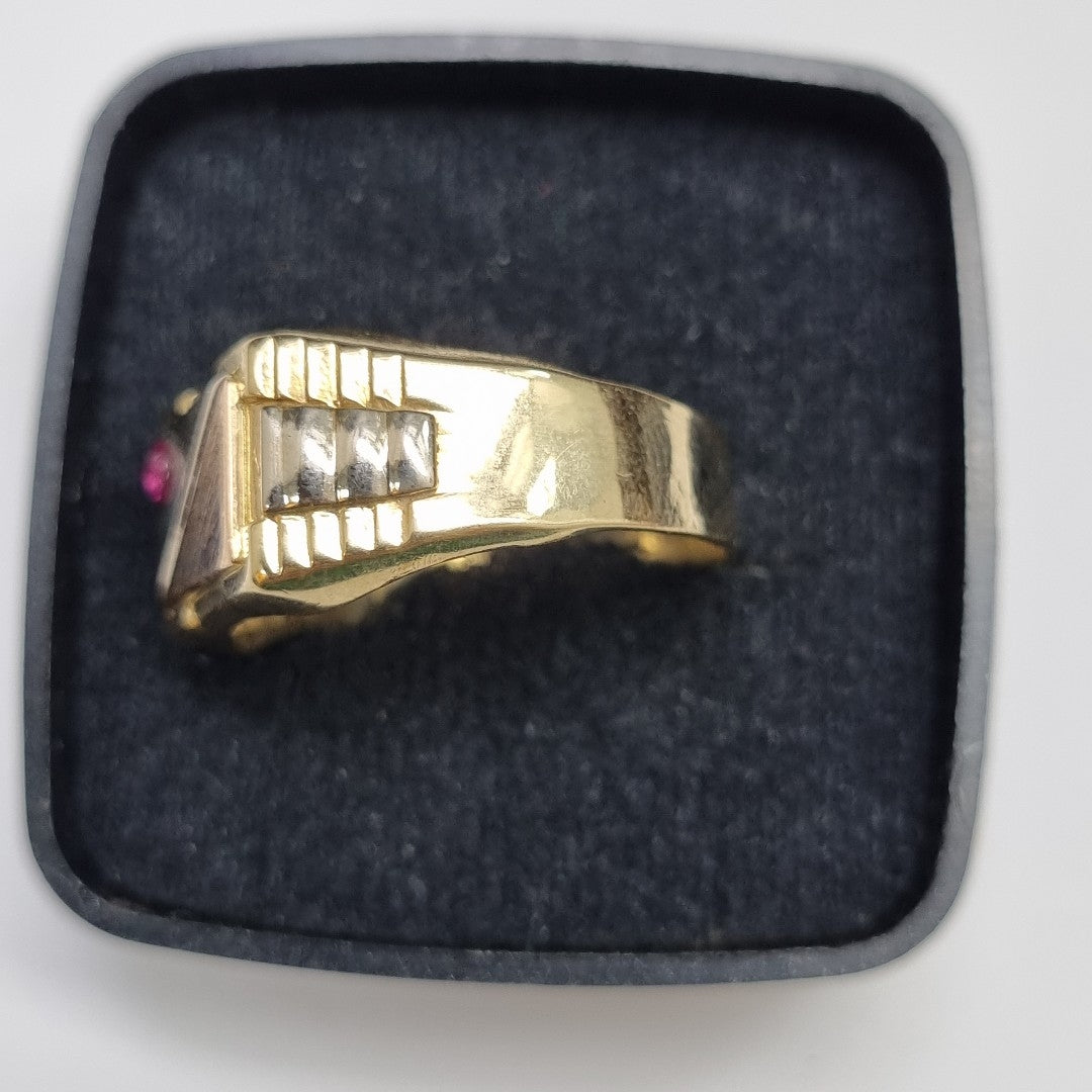 ANILLO ORO 14 K 5.4 GRMS (SEMINUEVO)