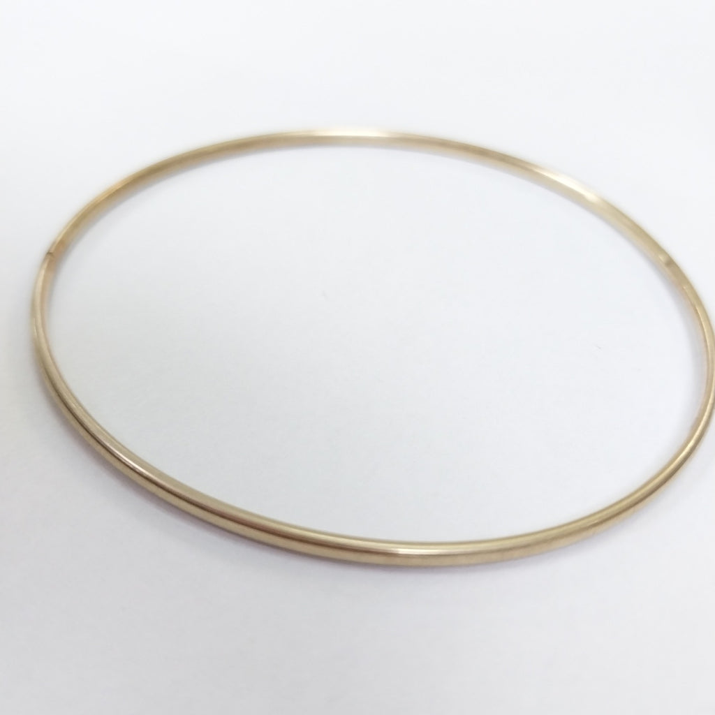 PULSERA RIGIDA ORO 10 K 2.9 GRMS (SEMINUEVO)
