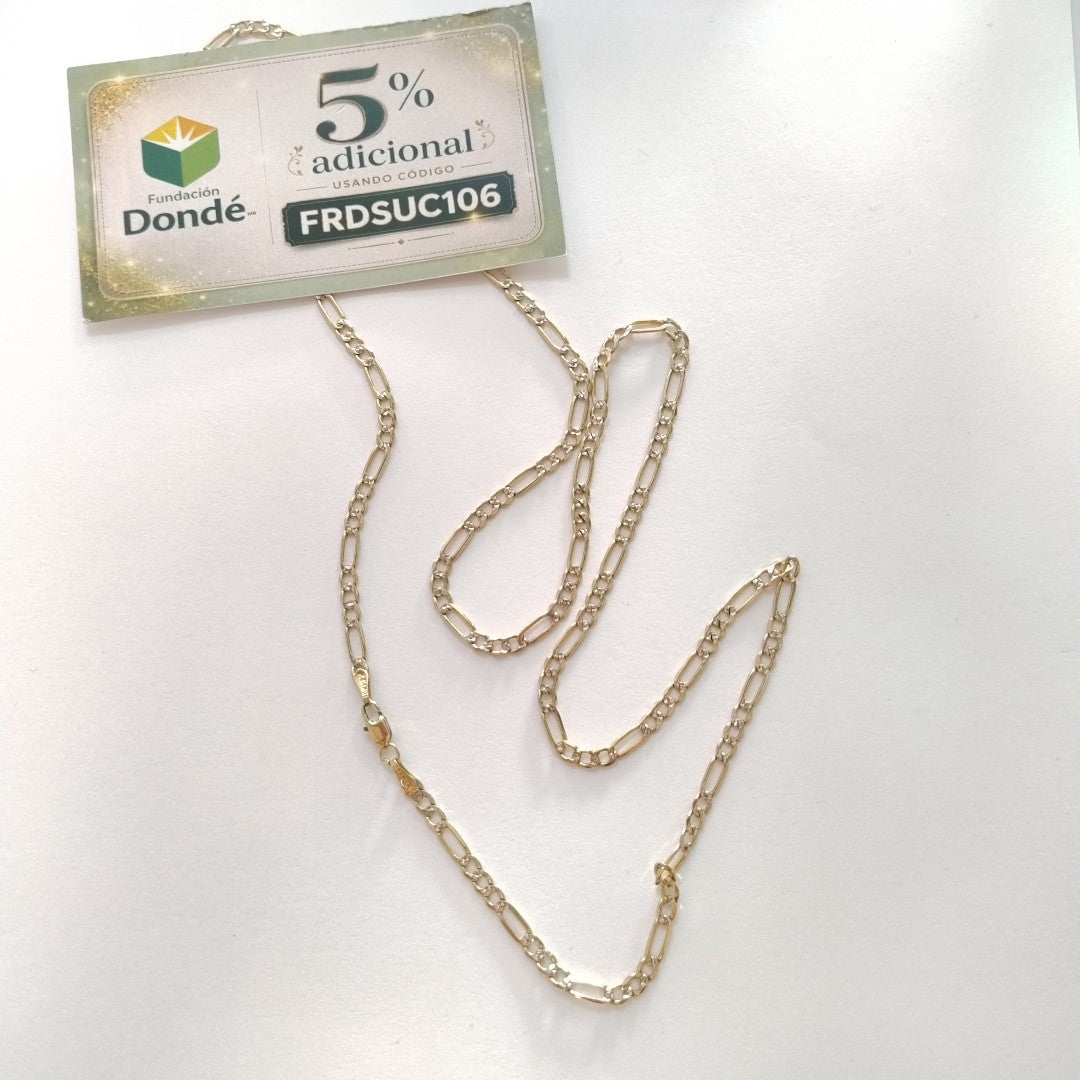 CADENA ORO 8 K 8.6 GRMS (SEMINUEVO)
