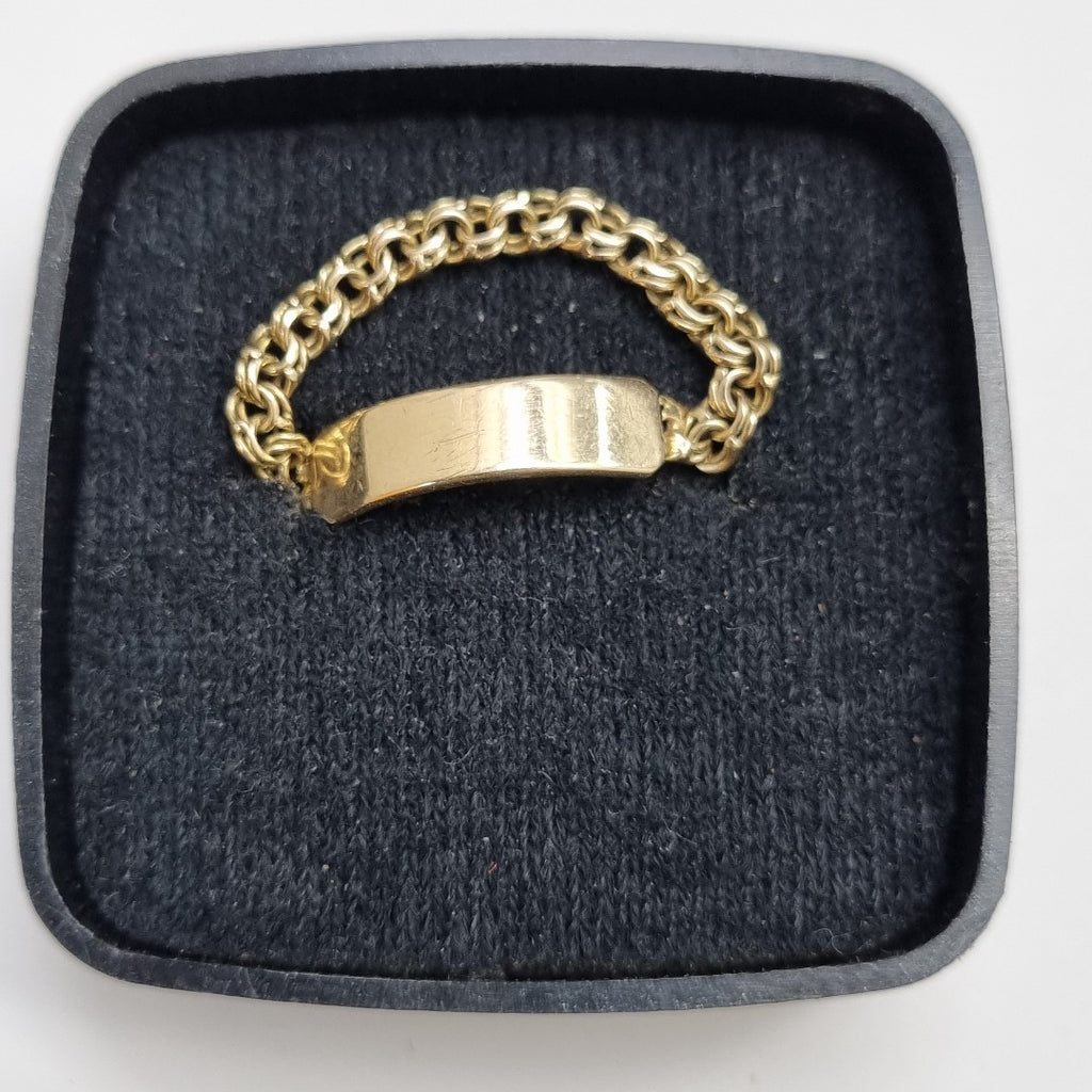ANILLO ORO 10 K 1.3 GRMS (SEMINUEVO)