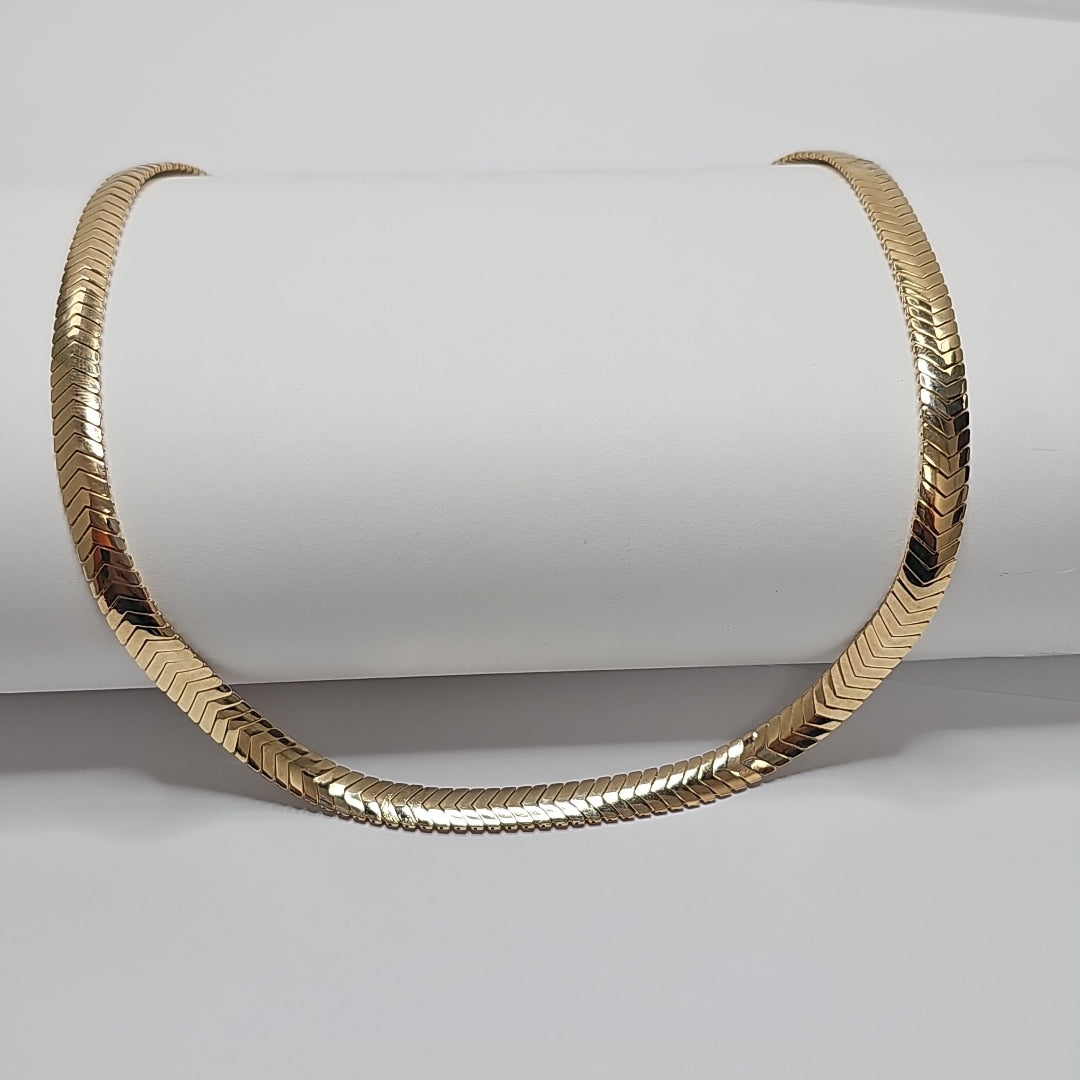 CADENA MONACO ORO 14K 15.8 (NUEVO)