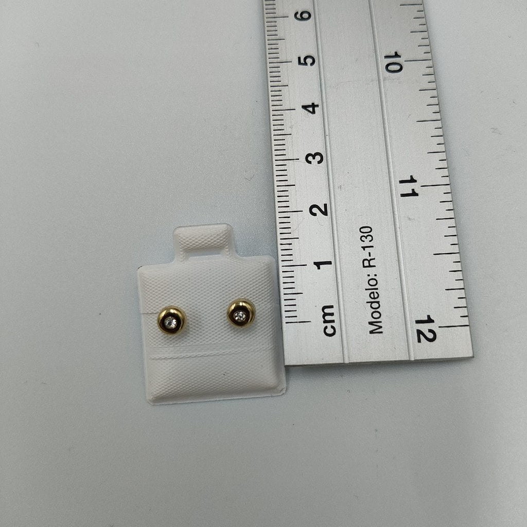 BROQUELES BROQUEL C CIRCONIA 14K 0.27 GR (NUEVO)