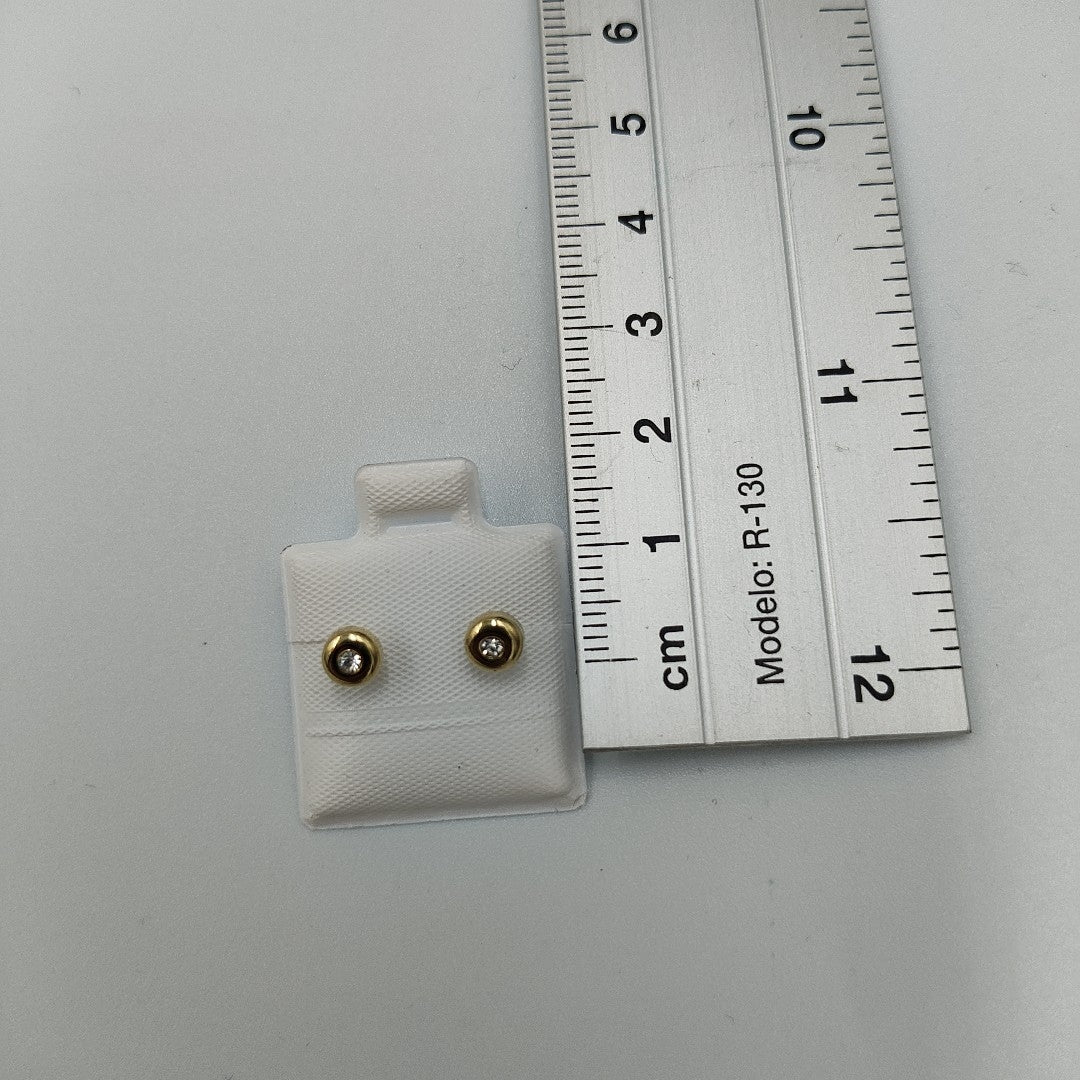 BROQUELES BROQUEL C CIRCONIA 14K 0.27 GR (NUEVO)