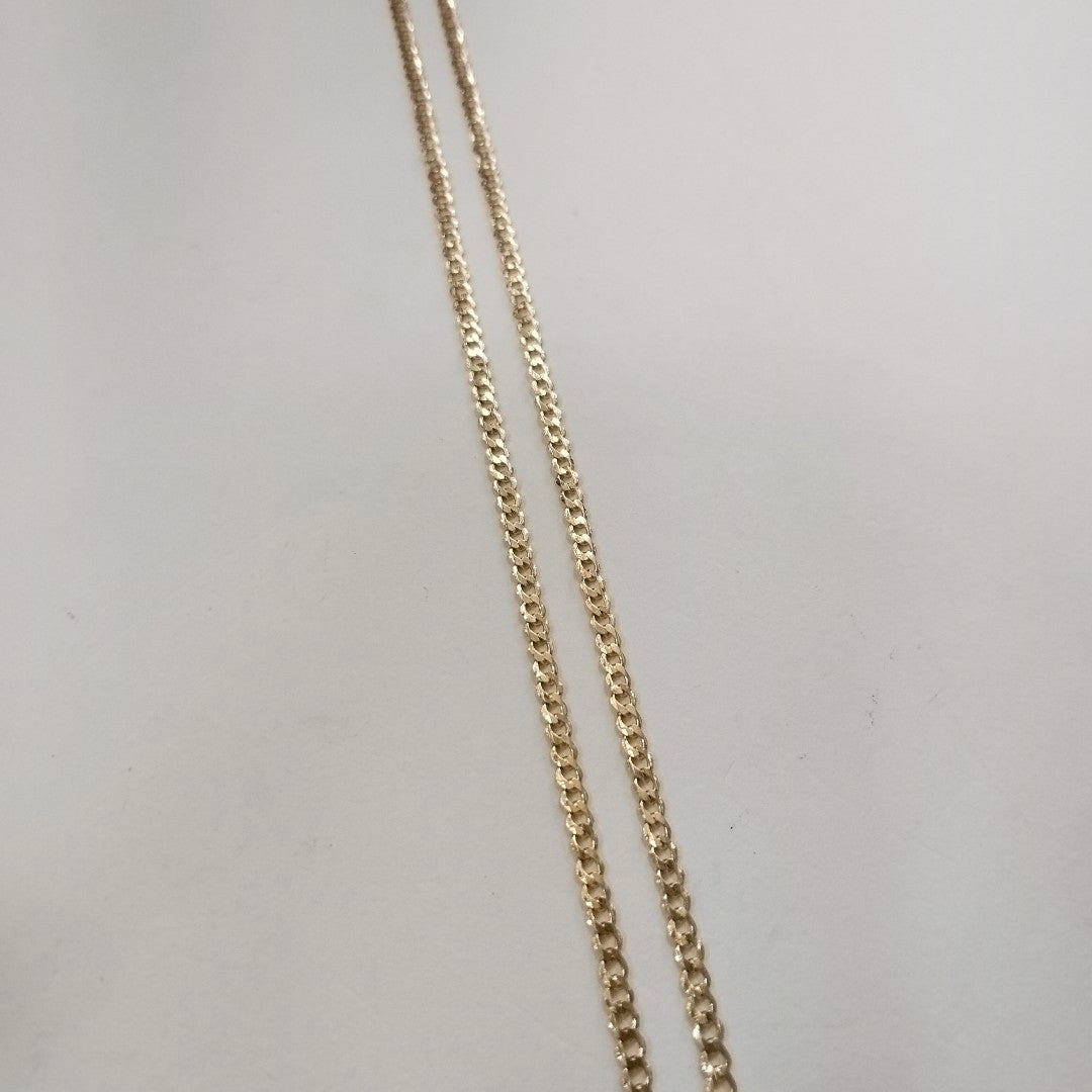 CADENA BARBADA 14K 55 CM 5.1 GR (NUEVO)