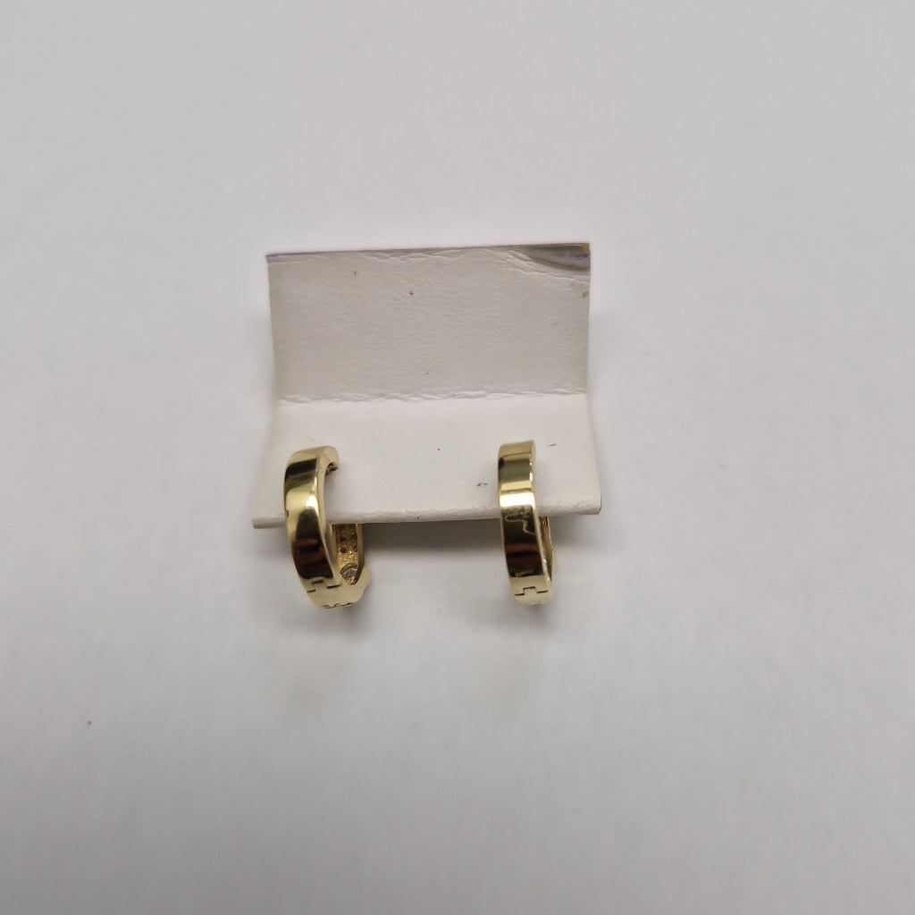 ARETES ARRACADAS C CIRCONIAS 10K 2.6 GR (NUEVO)
