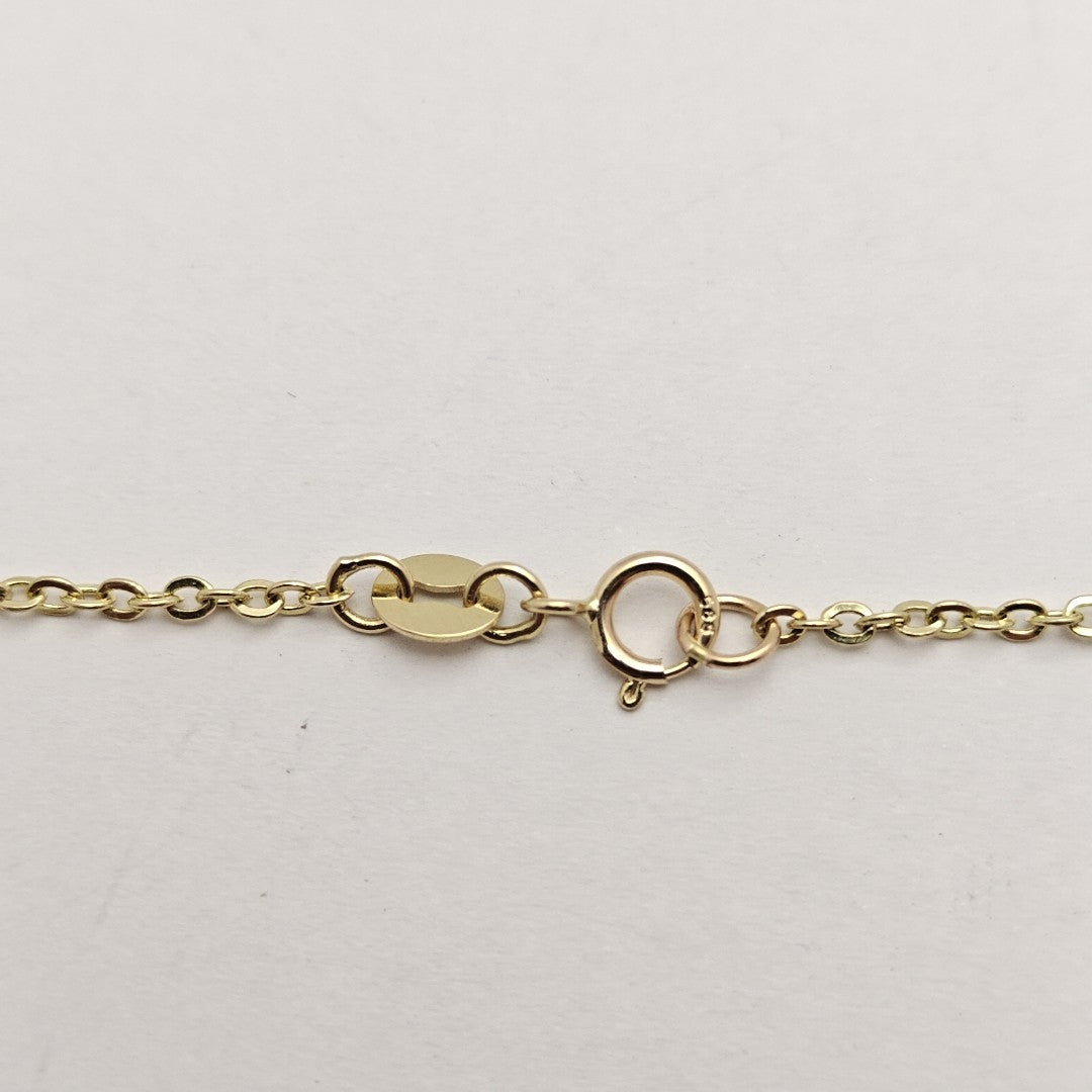 PULSERA TEJIDO ESPECIAL MARIPOSA CON ESMALTE 14K 18 CM 1.8 GR (NUEVO)
