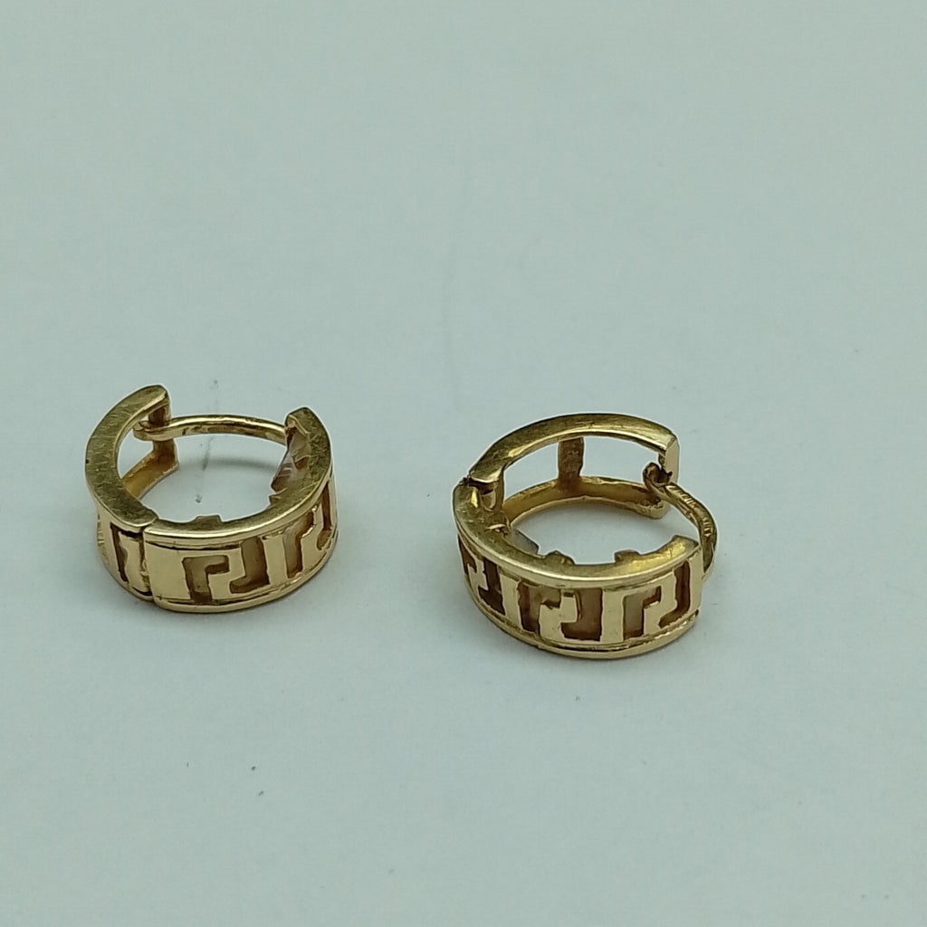 ARRACADAS PAR ORO 14 K 2,50 GRMS (SEMINUEVO)