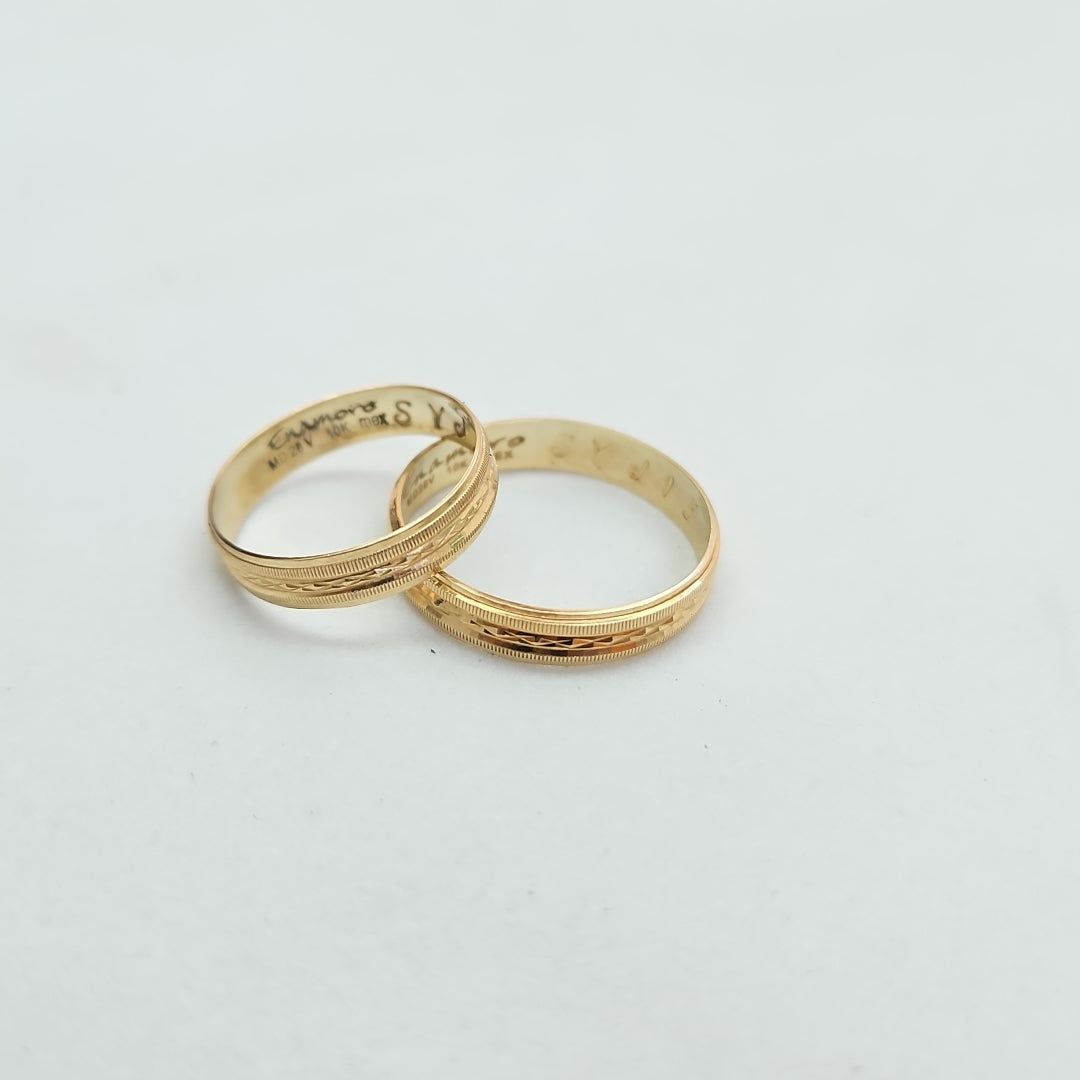 ARGOLLA ORO 10 K 2.5 GRMS (SEMINUEVO)