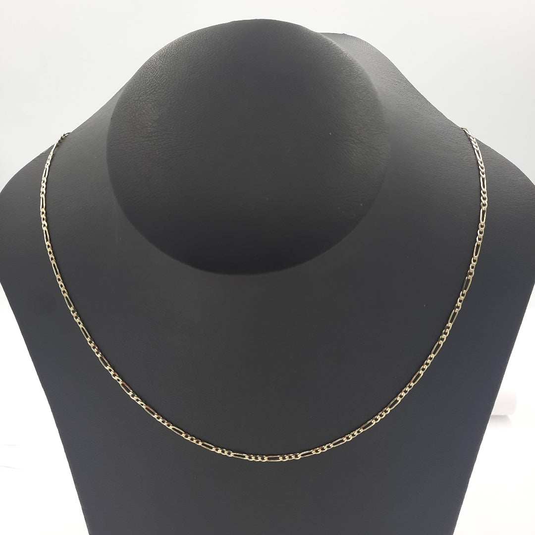 CADENA 3X1 14K 50 CM 4.6 GR (NUEVO)