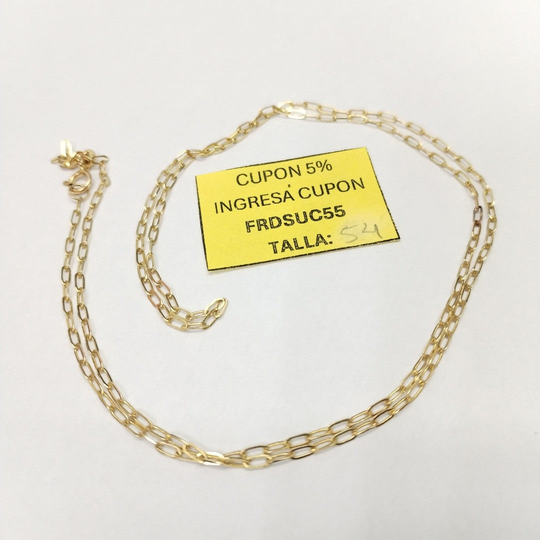 CADENA ORO 14 K 2.3 GRMS (SEMINUEVO)