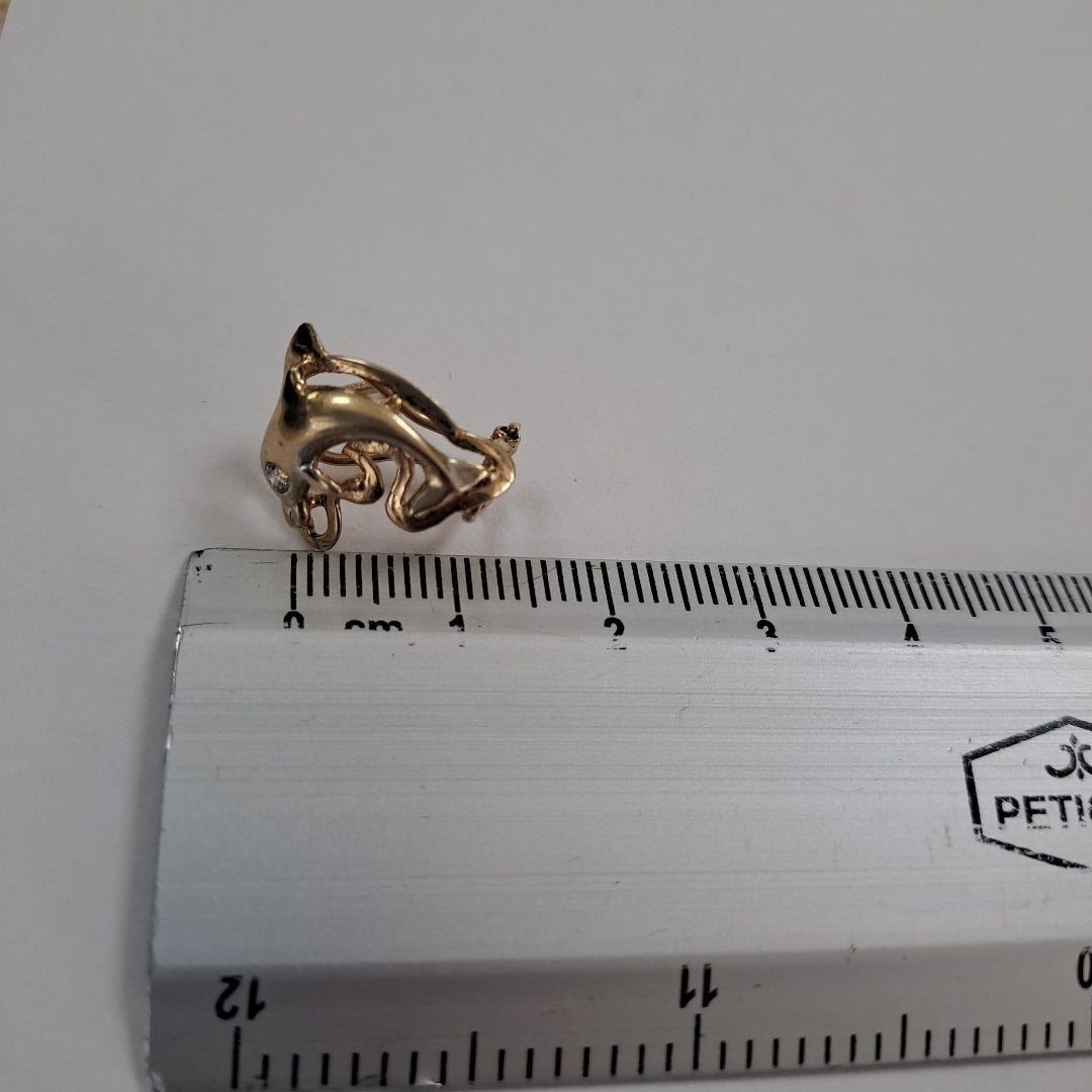 ARETES PAR ORO 14 K 3,30 GRMS (SEMINUEVO)
