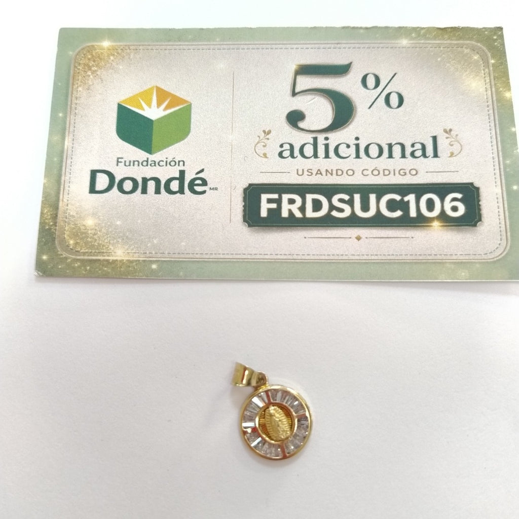 MEDALLA RELIGIOSA ORO 10 K 0.9 GRMS (SEMINUEVO)