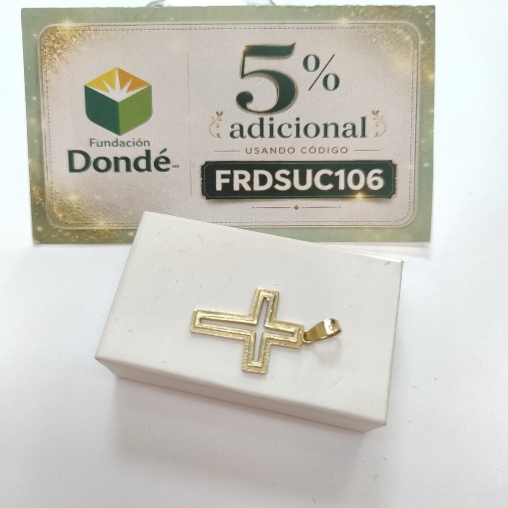 CRUZ ORO 10 K 0.9 GRMS (SEMINUEVO)