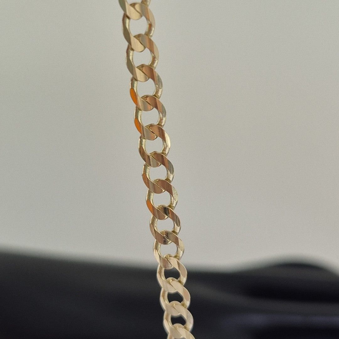 PULSERA BARBADA 14K 21 CM 5.1 GR (NUEVO)