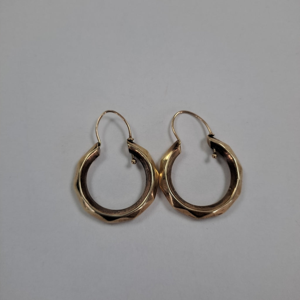 ARRACADAS PAR ORO 10 K 1.7 GRMS (SEMINUEVO)