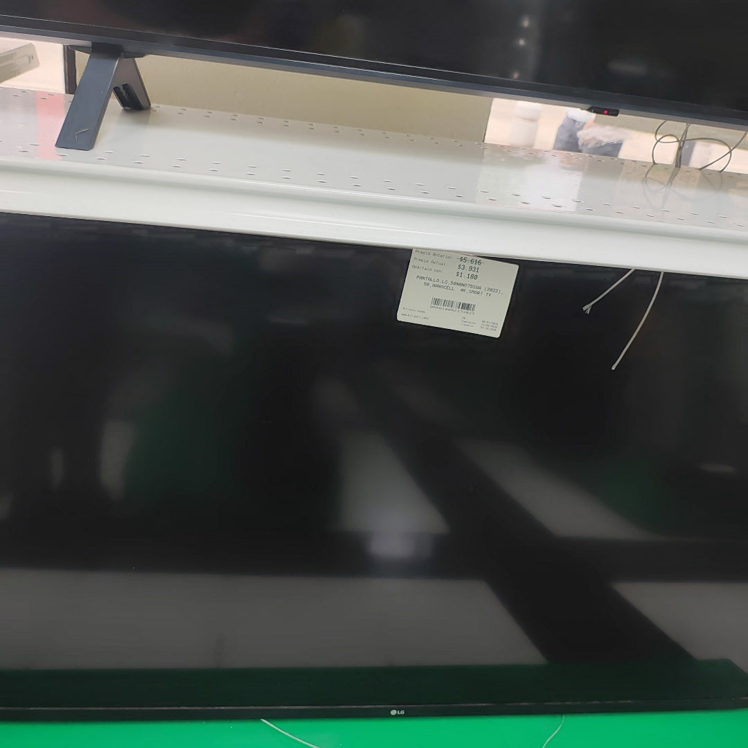 PANTALLA LG 50NANO75SQA (2022) 50" NANOCELL  4K (SEMINUEVO)