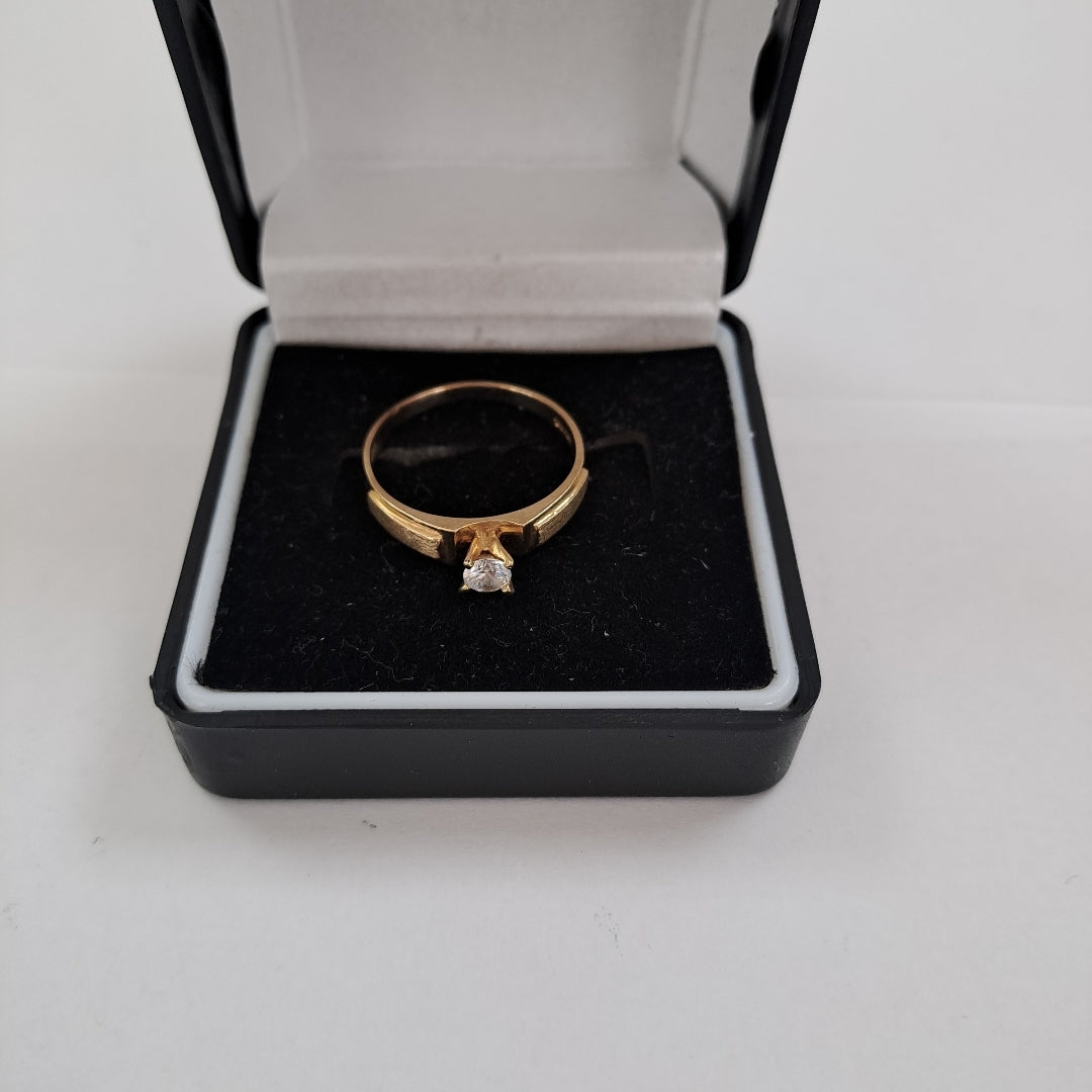 SOLITARIO ORO 10 K 1,70 GRMS (SEMINUEVO)