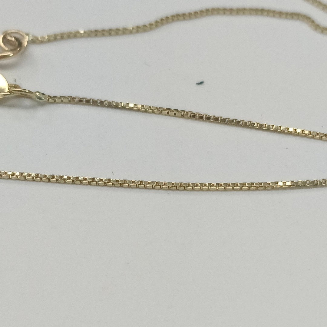 CADENA VENECIANO 14K 50 CM 1.6 GR (NUEVO)