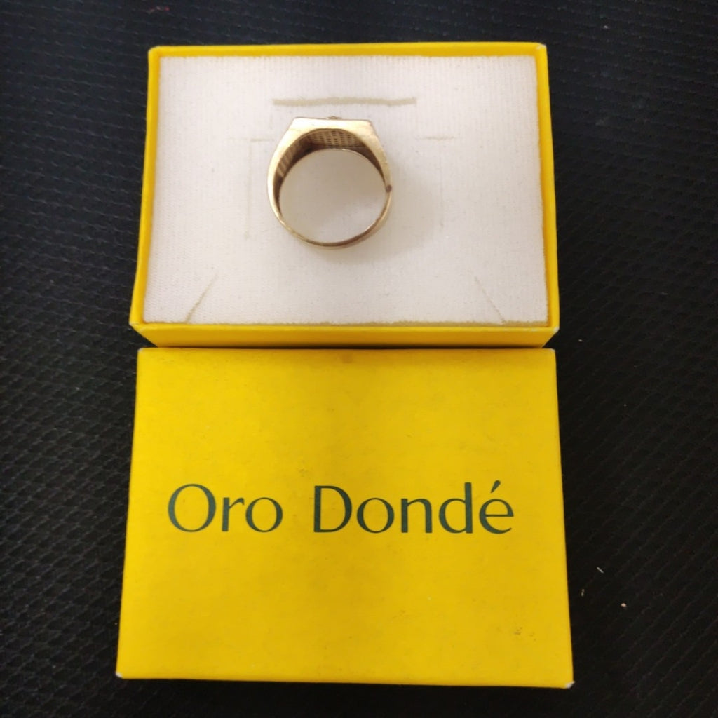 ANILLO ORO 10 K 6.9 GRMS (SEMINUEVO)