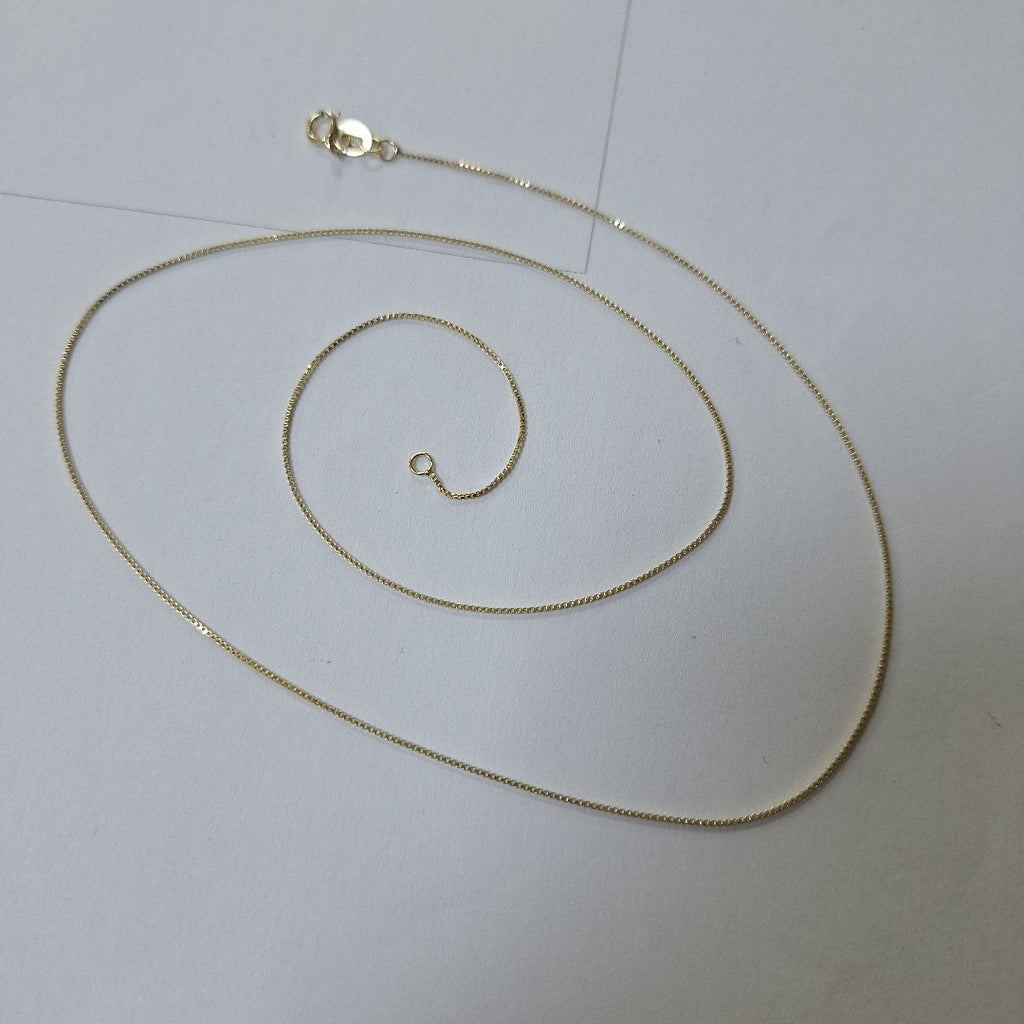 CADENA VENECIANO 14K 50 CM 1.6 GR (NUEVO)