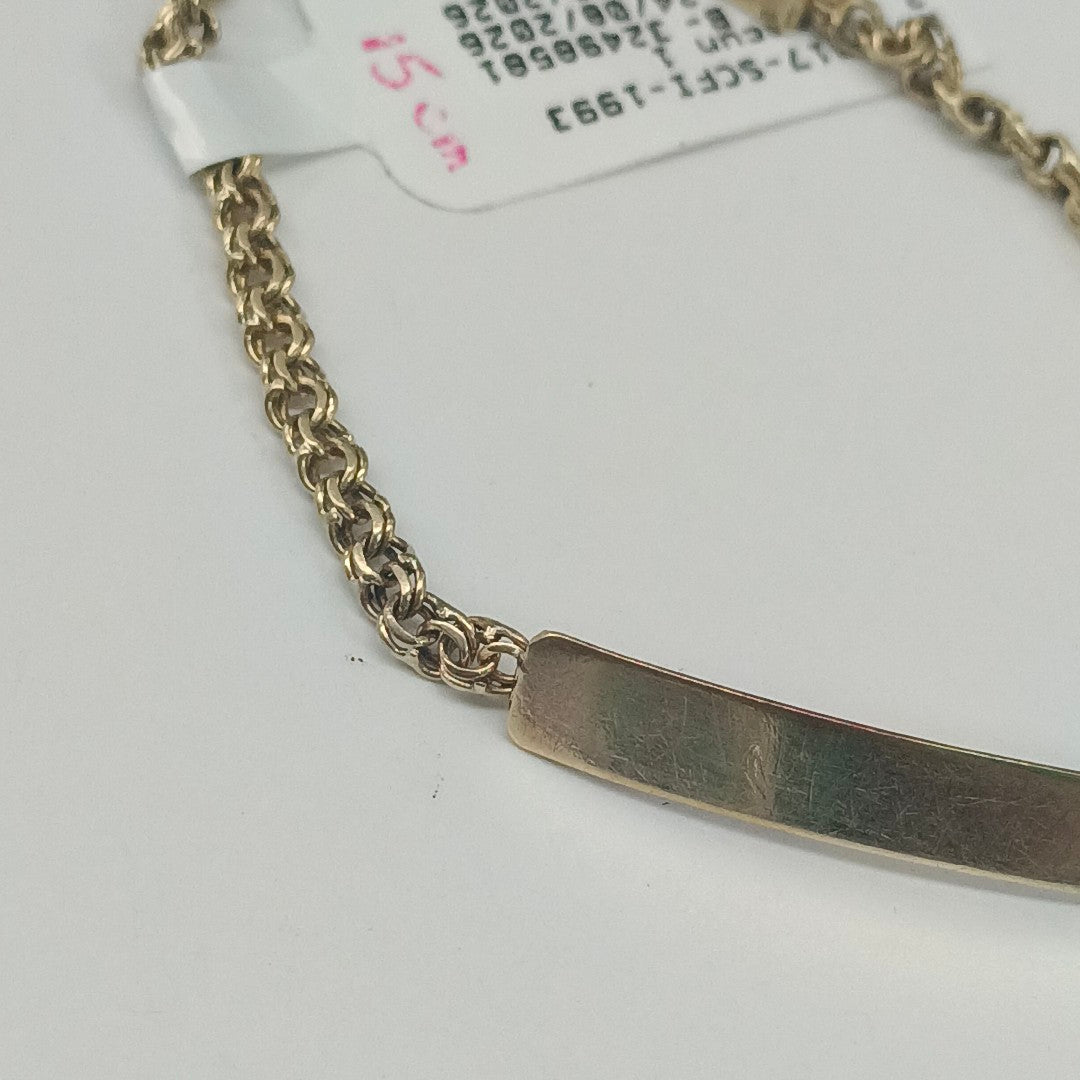 PULSERA ORO 10 K 3,50 GRMS (SEMINUEVO)