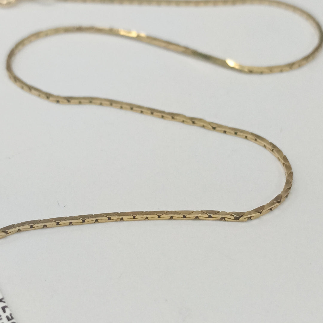 CADENA ORO 14 K 3,20 GRMS (SEMINUEVO)