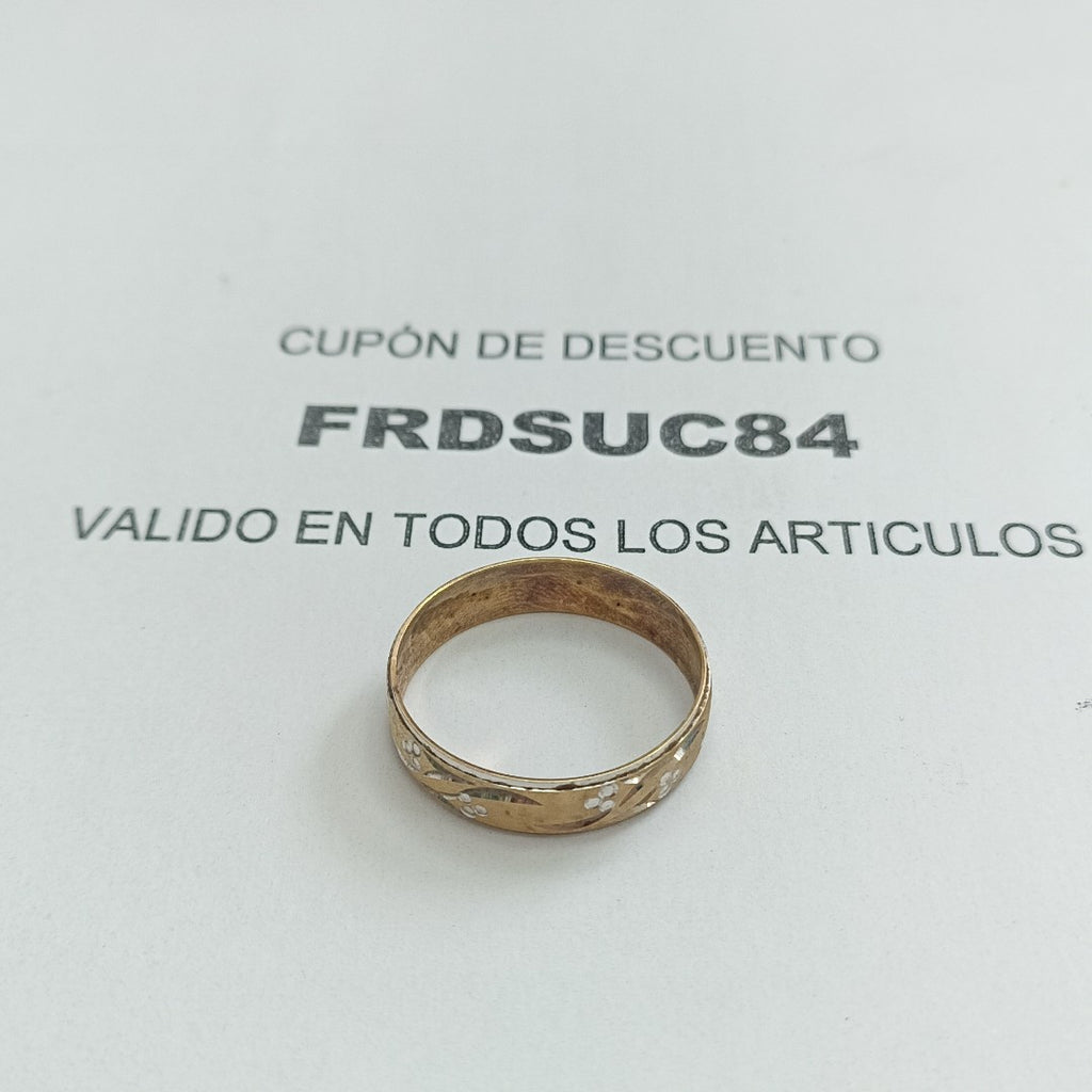 ARGOLLA ORO 10 K 2.4 GRMS (SEMINUEVO)