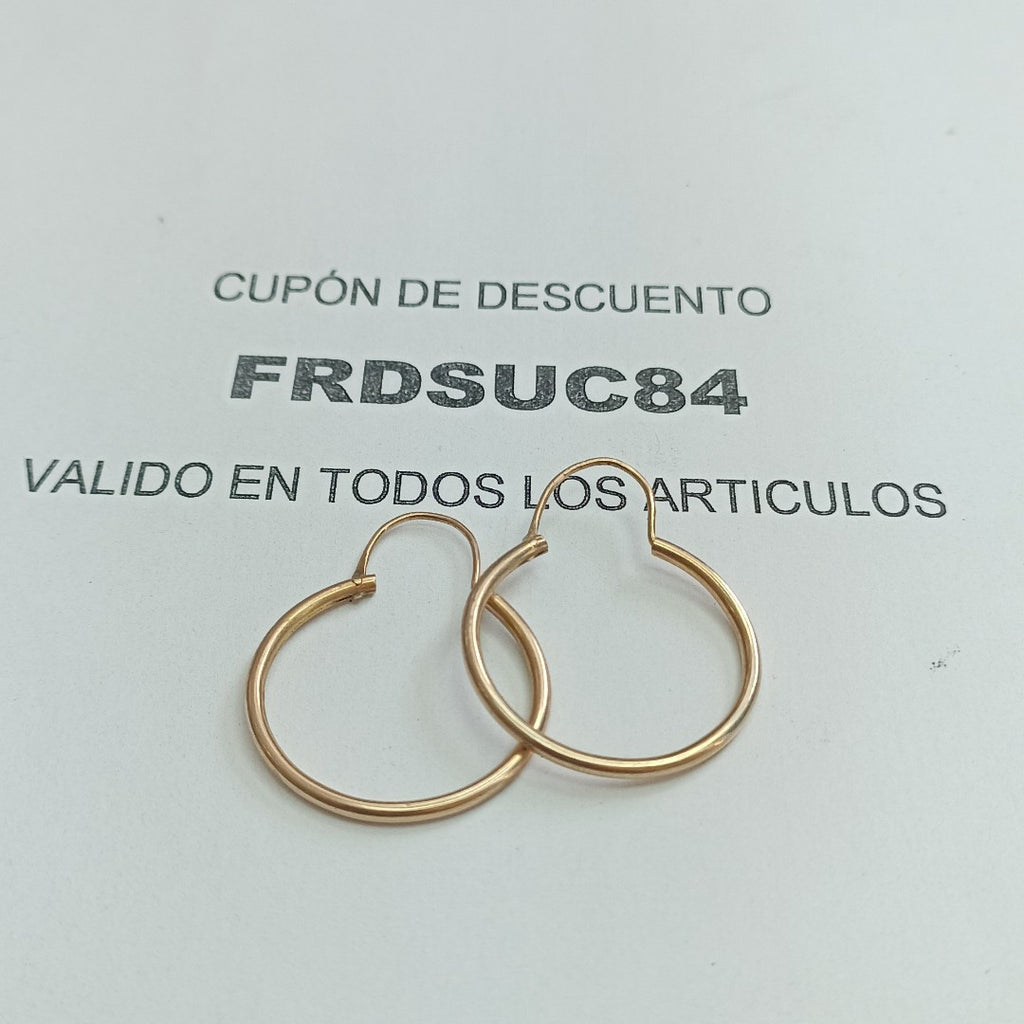 ARRACADAS PAR ORO 8 K 2.1 GRMS (SEMINUEVO)