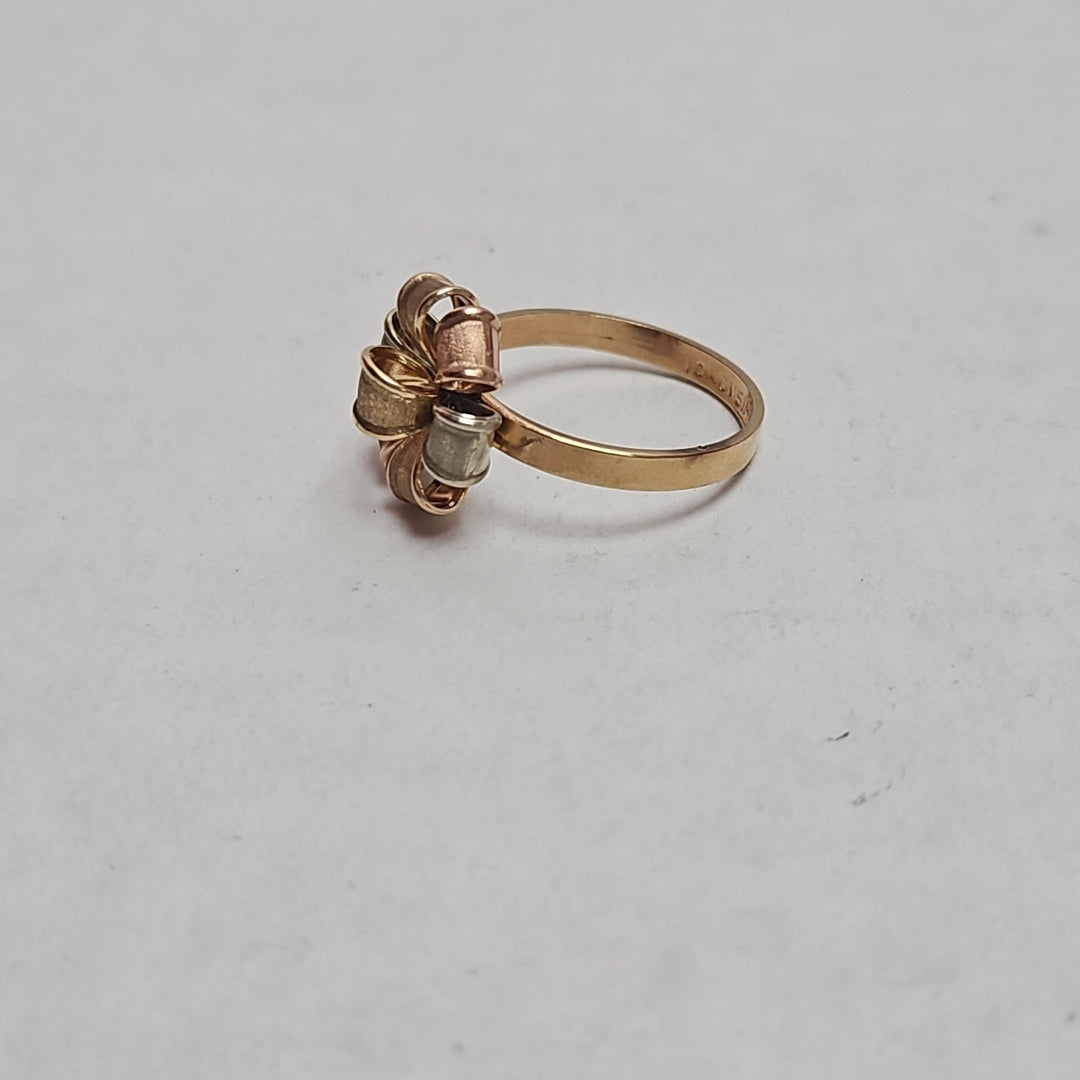 ANILLITO ORO, ORO COMBINADO 10 K 2.3 GRMS (SEMINUEVO)