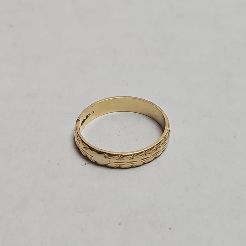ARGOLLA ORO 14 K 2.5 GRMS (SEMINUEVO)