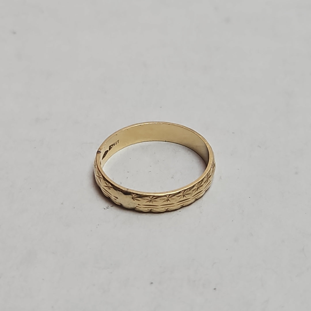 ARGOLLA ORO 14 K 2.5 GRMS (SEMINUEVO)