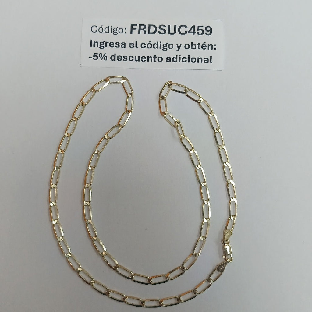 CADENA ESLABONES 14K 55 CM 9.9 GR (NUEVO)