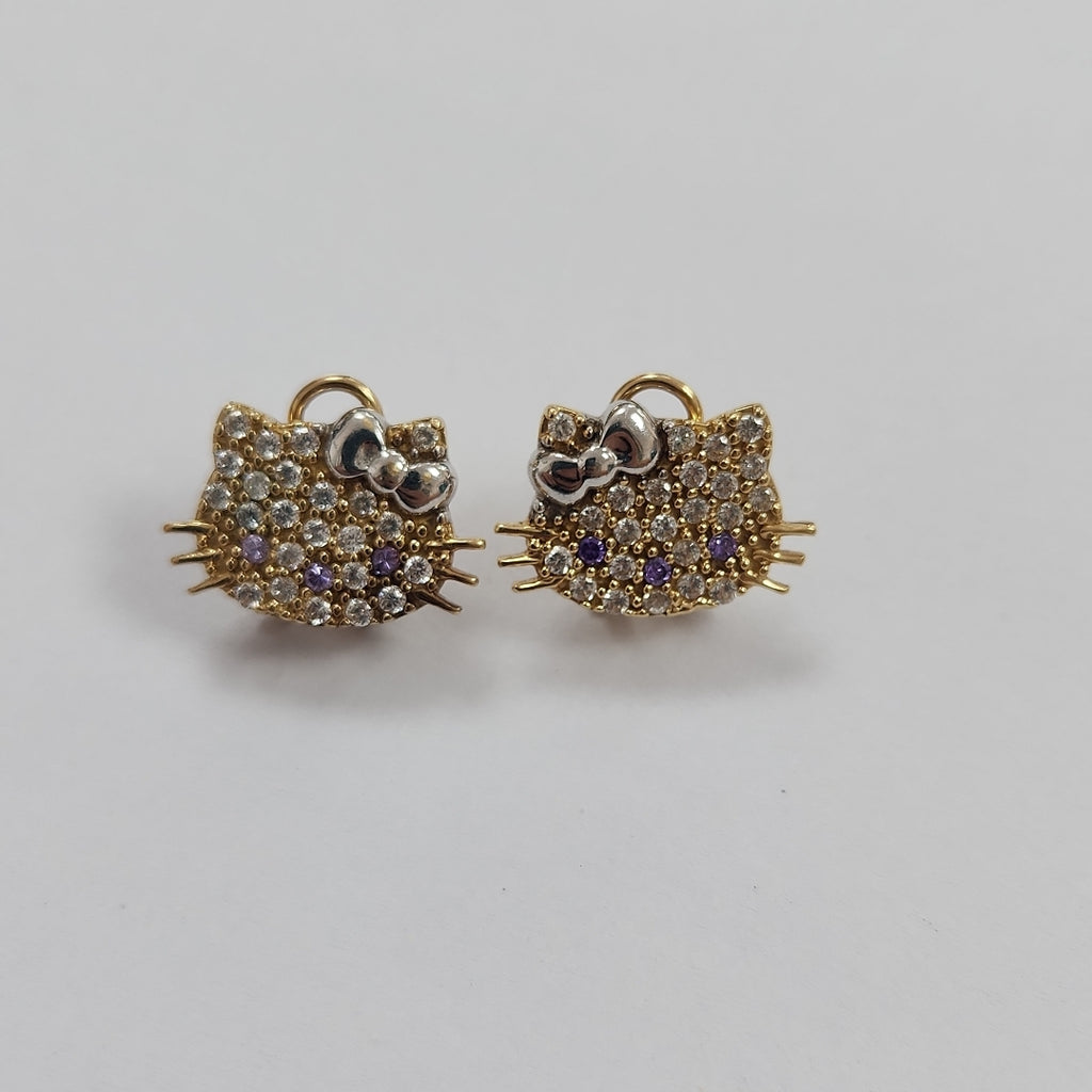 ARETES PAR ORO 14 K 5,60 GRMS (SEMINUEVO)