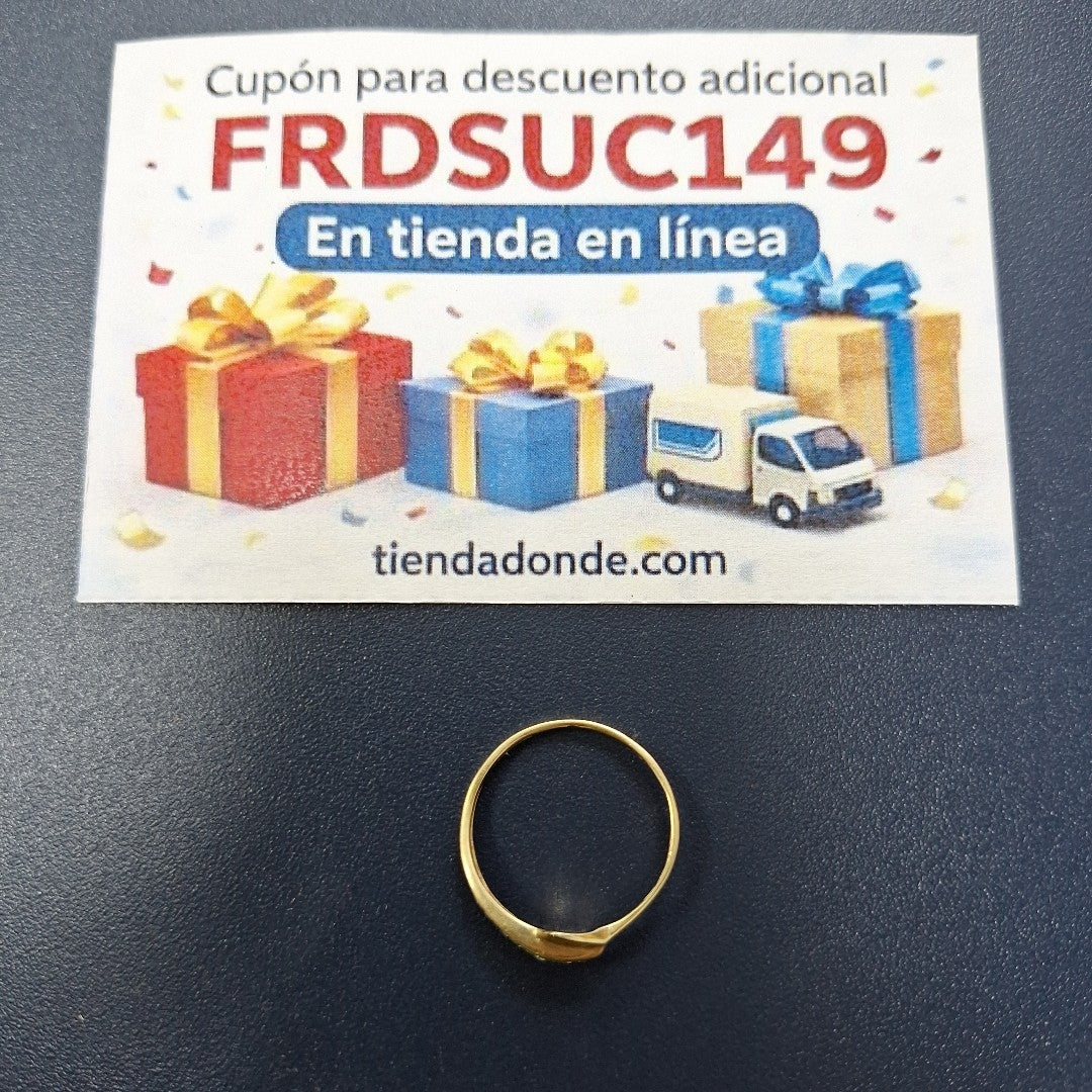 ANILLITO ORO 10 K 1.4 GRMS (SEMINUEVO)