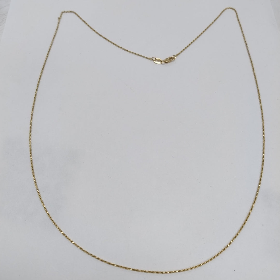 CADENA ORO 14 K 3.5 GRMS (SEMINUEVO)