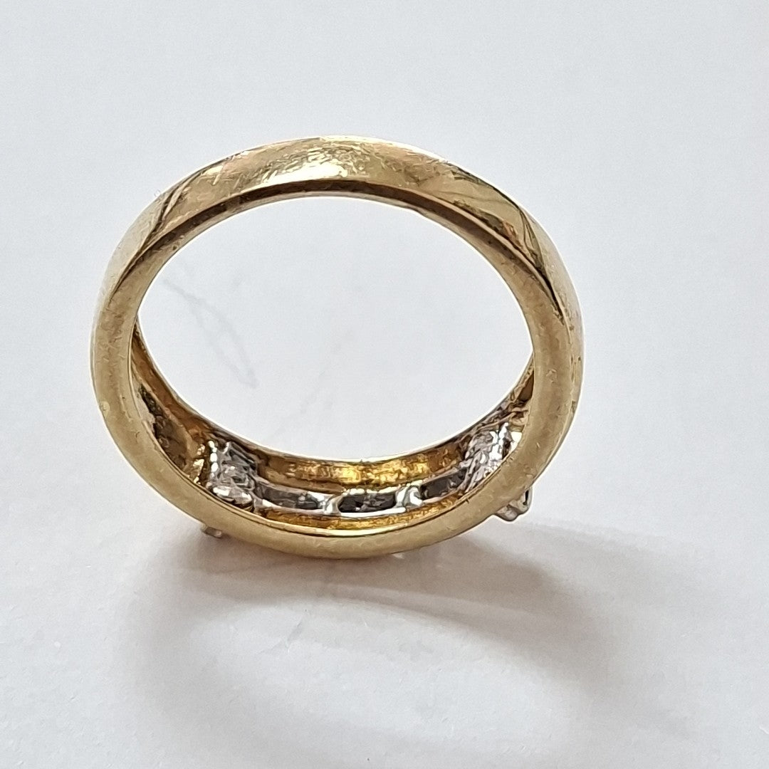 ANILLO ORO 10 K 4.7 GRMS (SEMINUEVO)