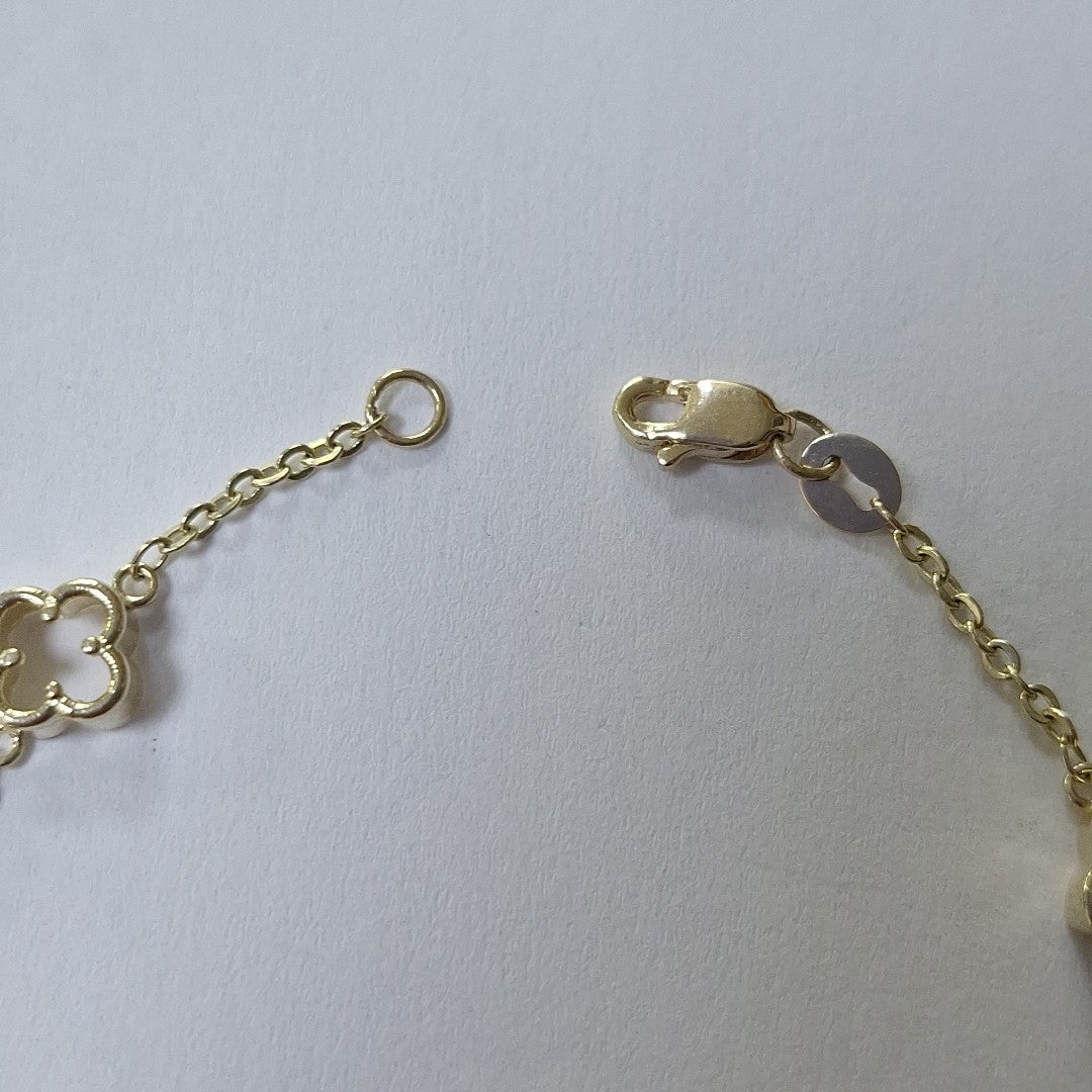 PULSERA ESPECIAL 14K 18 CM 4.3 GR (NUEVO)