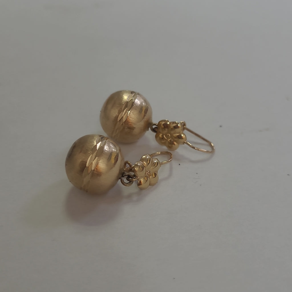 ARETES PAR ORO 8 K 3,50 GRMS (SEMINUEVO)