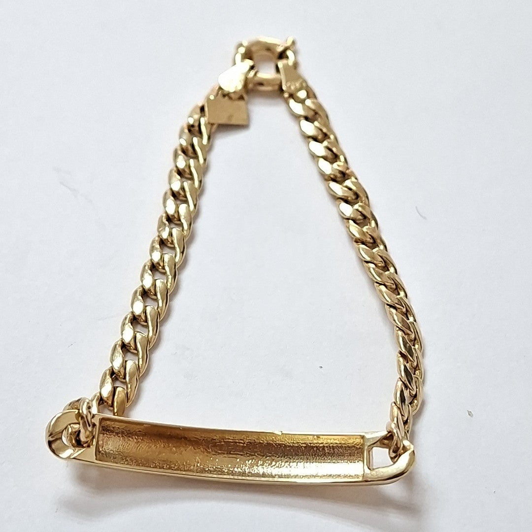 ESCLAVA ORO 14 K 7.1 GRMS (SEMINUEVO)
