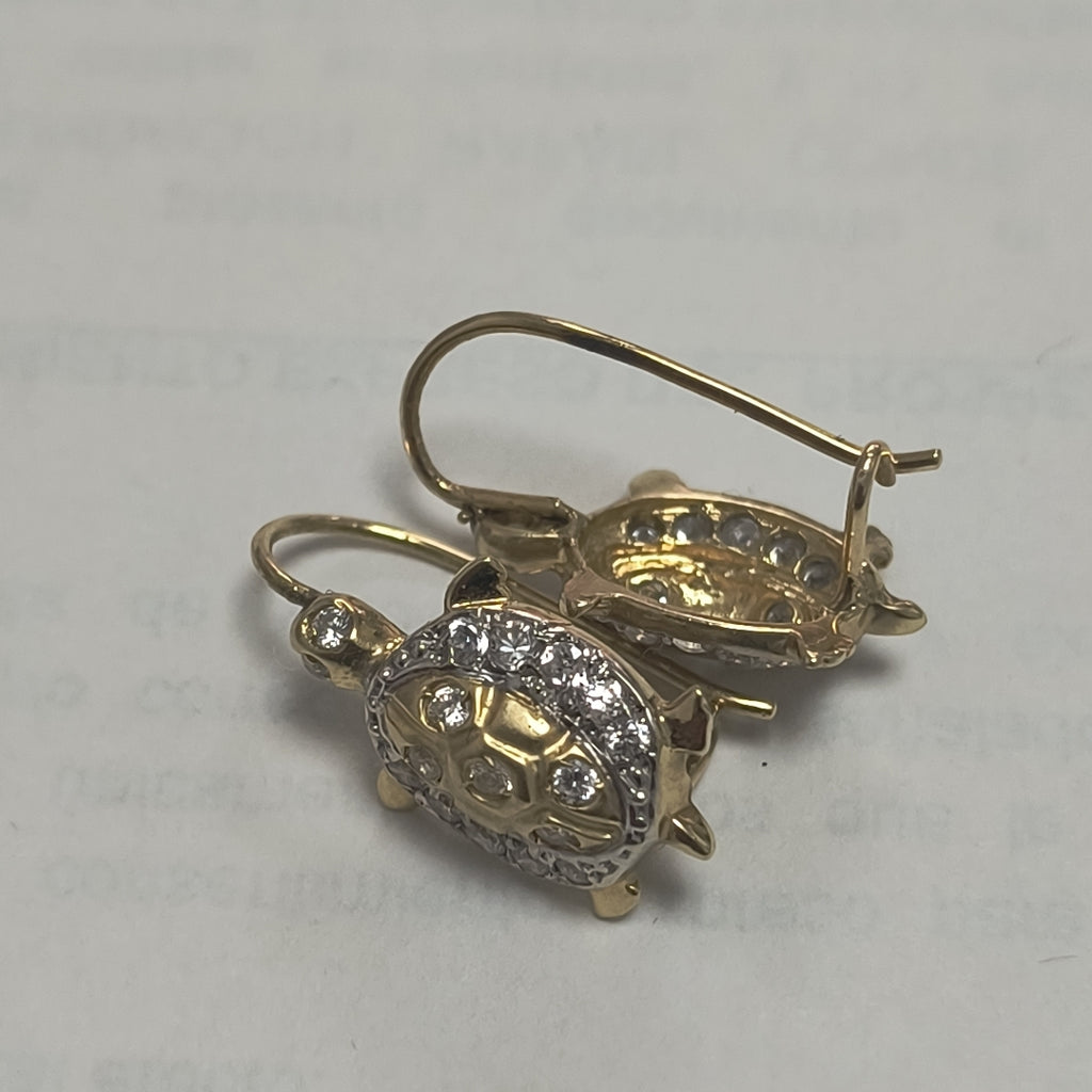 ARETES PAR ORO 14 K 3,30 GRMS (SEMINUEVO)