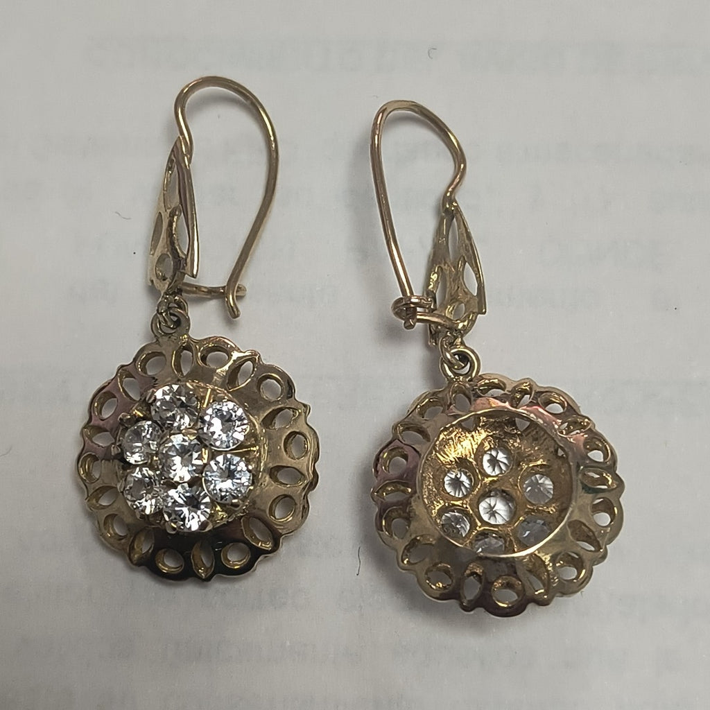 ARETES PAR ORO 10 K 5,80 GRMS (SEMINUEVO)