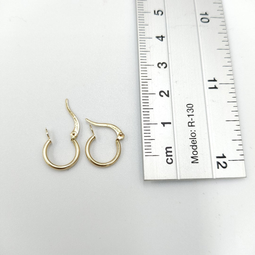 ARETES ARRACADAS 14K 0.9 GR (NUEVO)