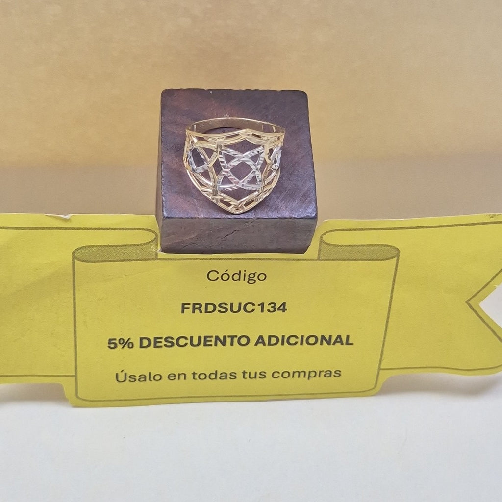 ANILLOS CON ESTRELLA CELTA 14K TALLA 6.5 2.2 GR (NUEVO)